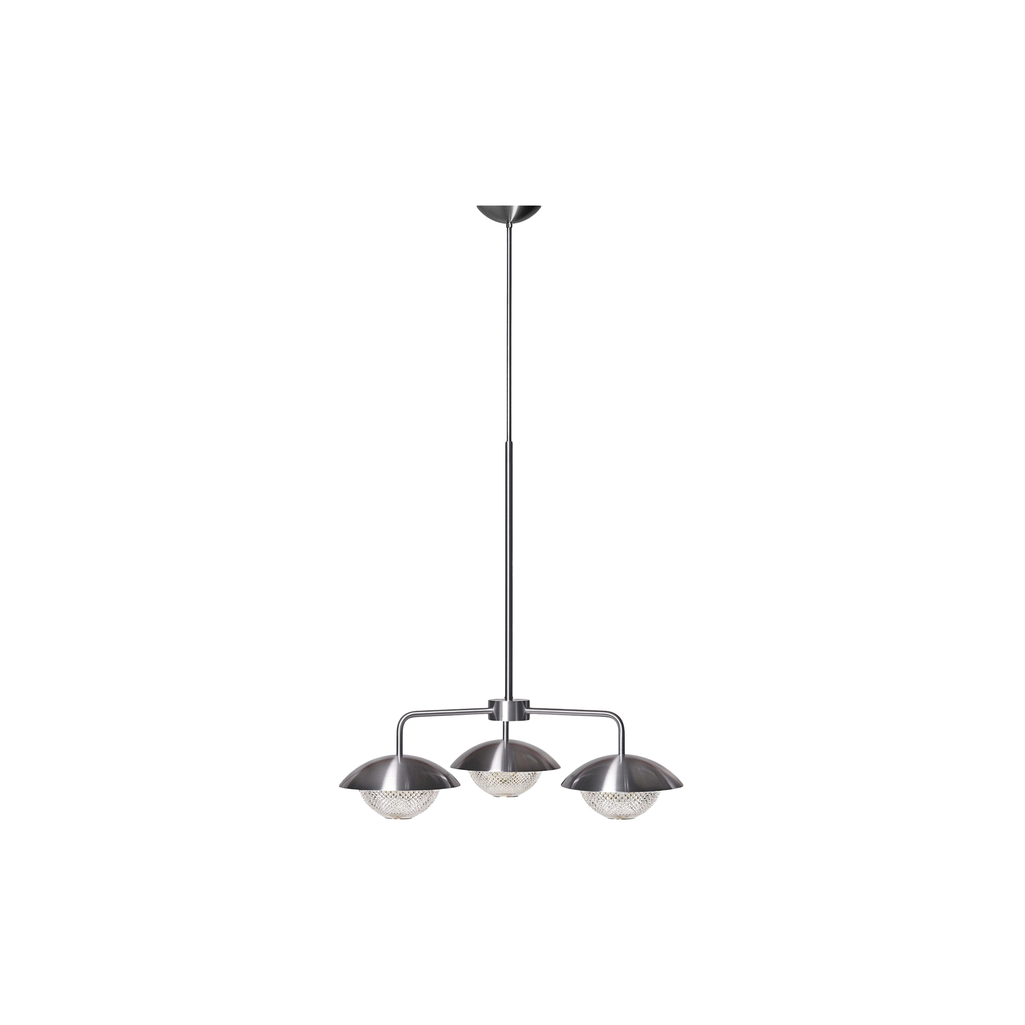 Rubn - Grace 3 Chandelier, steel