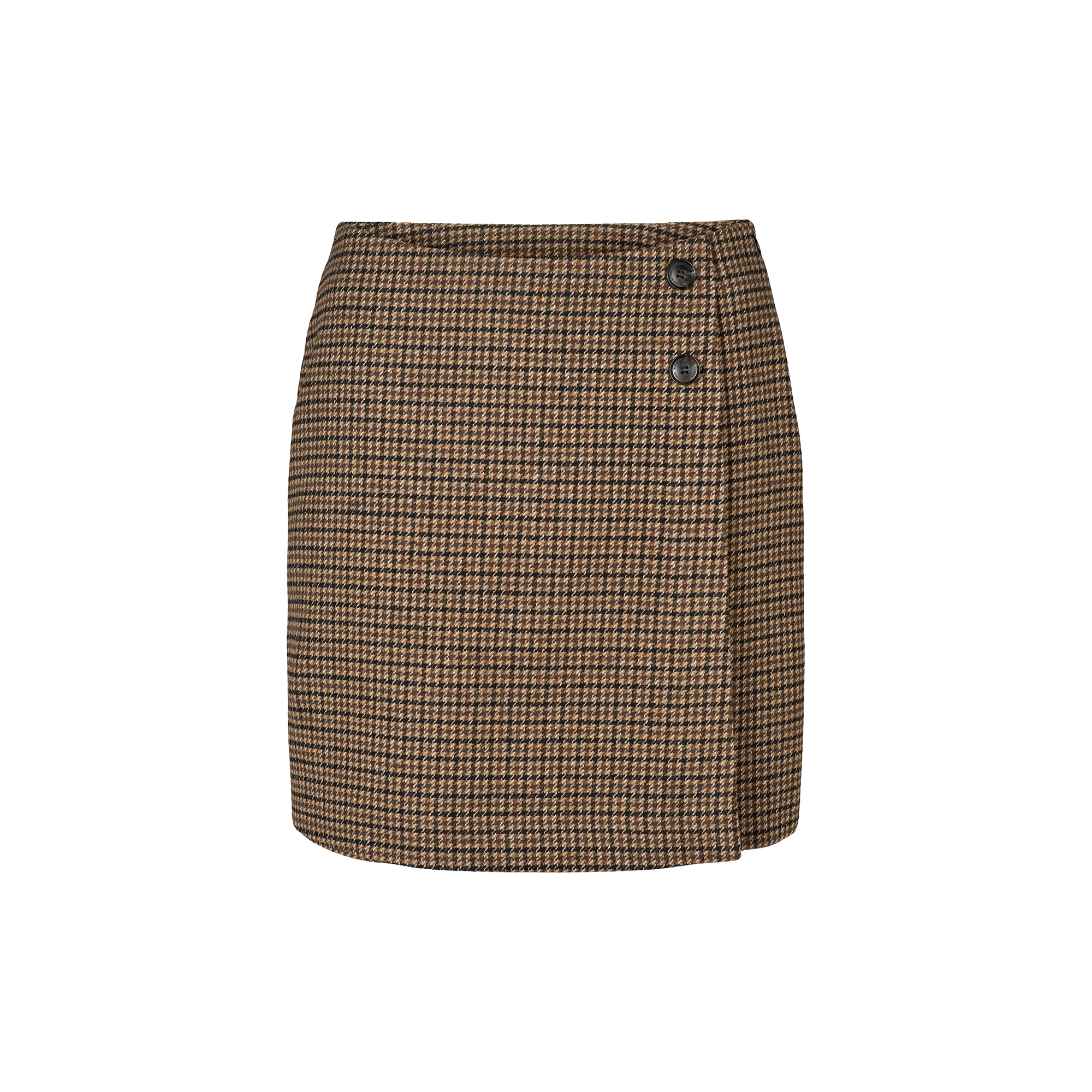 RUE de FEMME - 7898RDFSelah wrap skirt, chocolat - Str. L