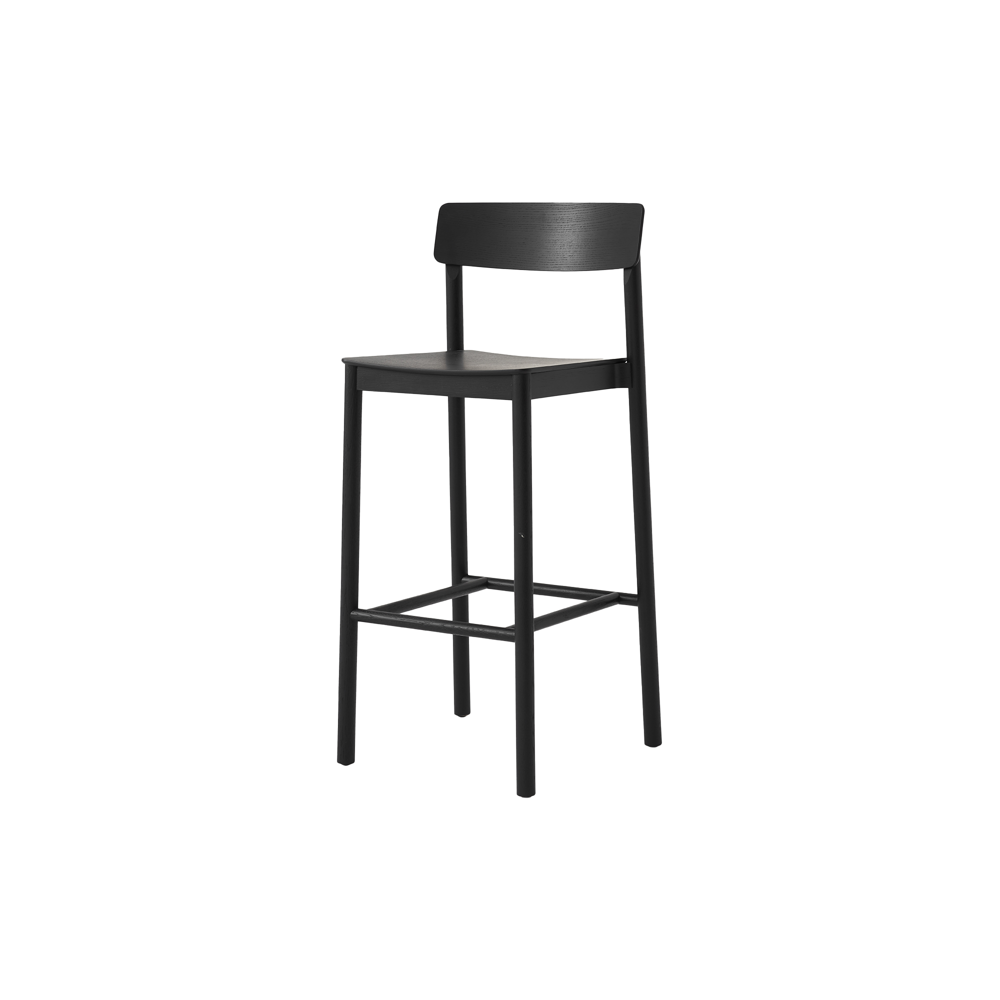 &Tradition - Betty TK16 Bar Chair, black lacquered ash