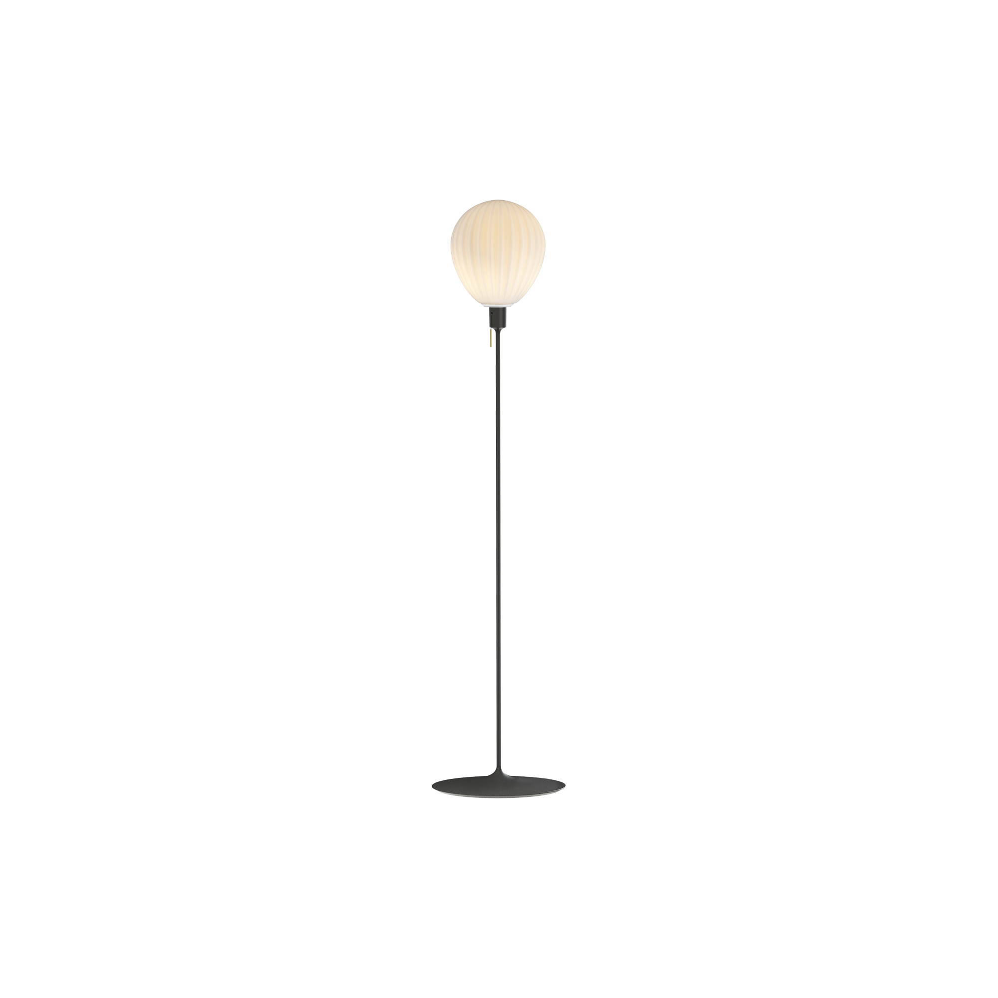 UMAGE - Around The World Floor Lamp, opal/black