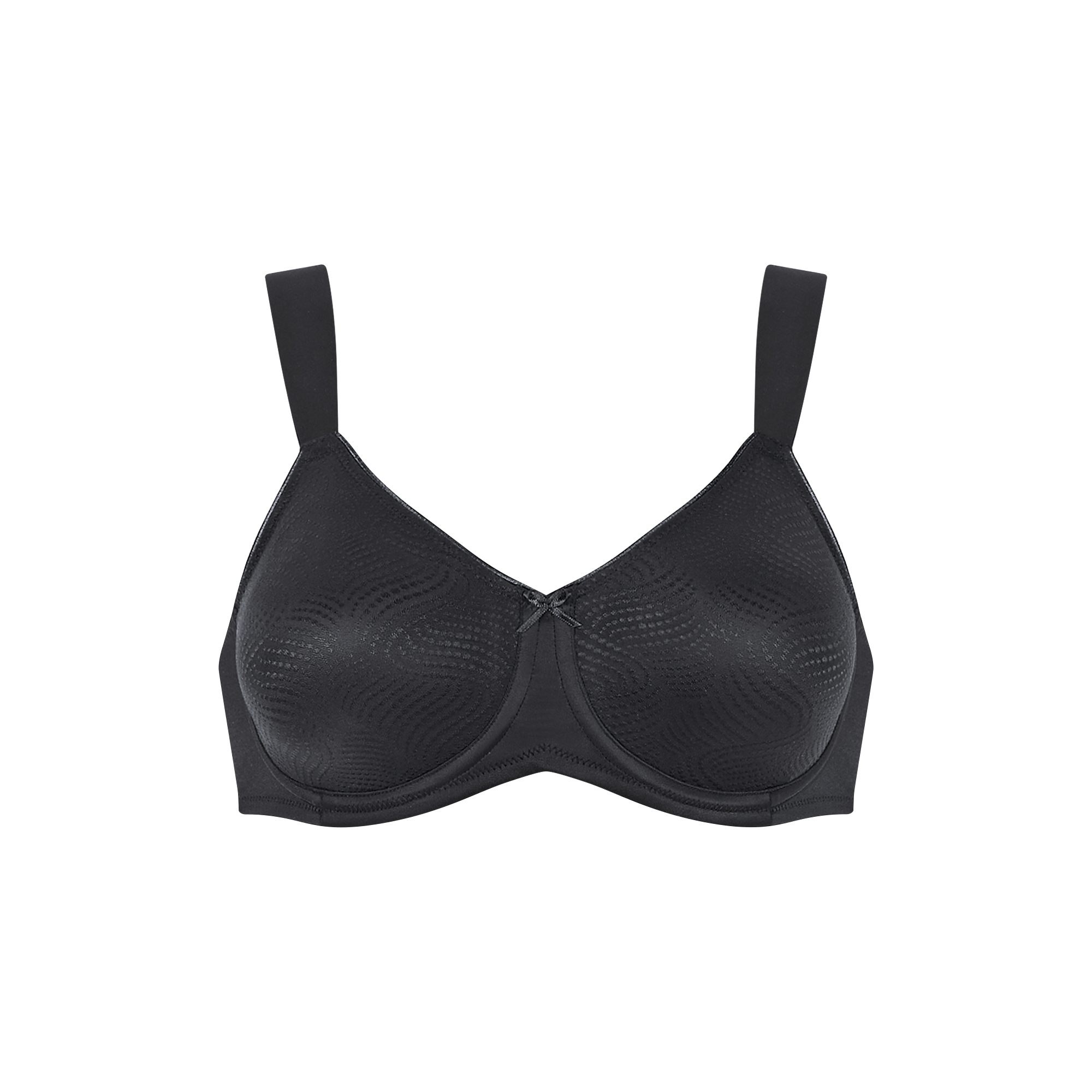 Triumph - Essential Minimizer bøjlebh, black - Str. 85E