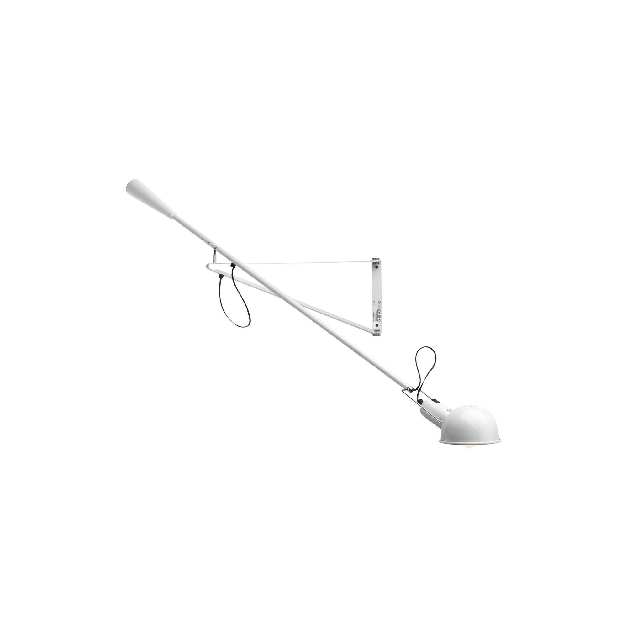 Flos - 265 væglampe small, white