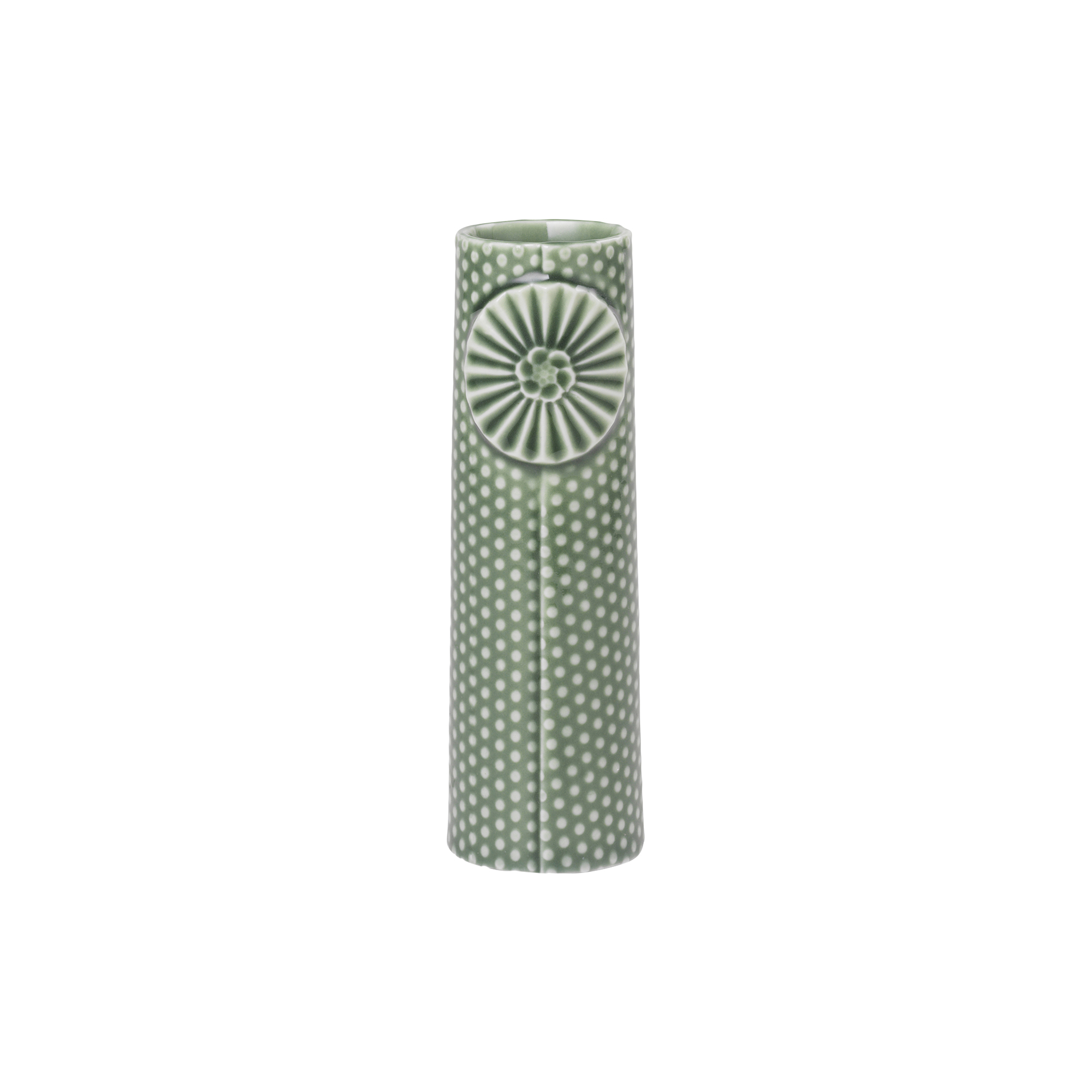 Dottir Nordic Design - Pipanella Dot vase, green - Mini