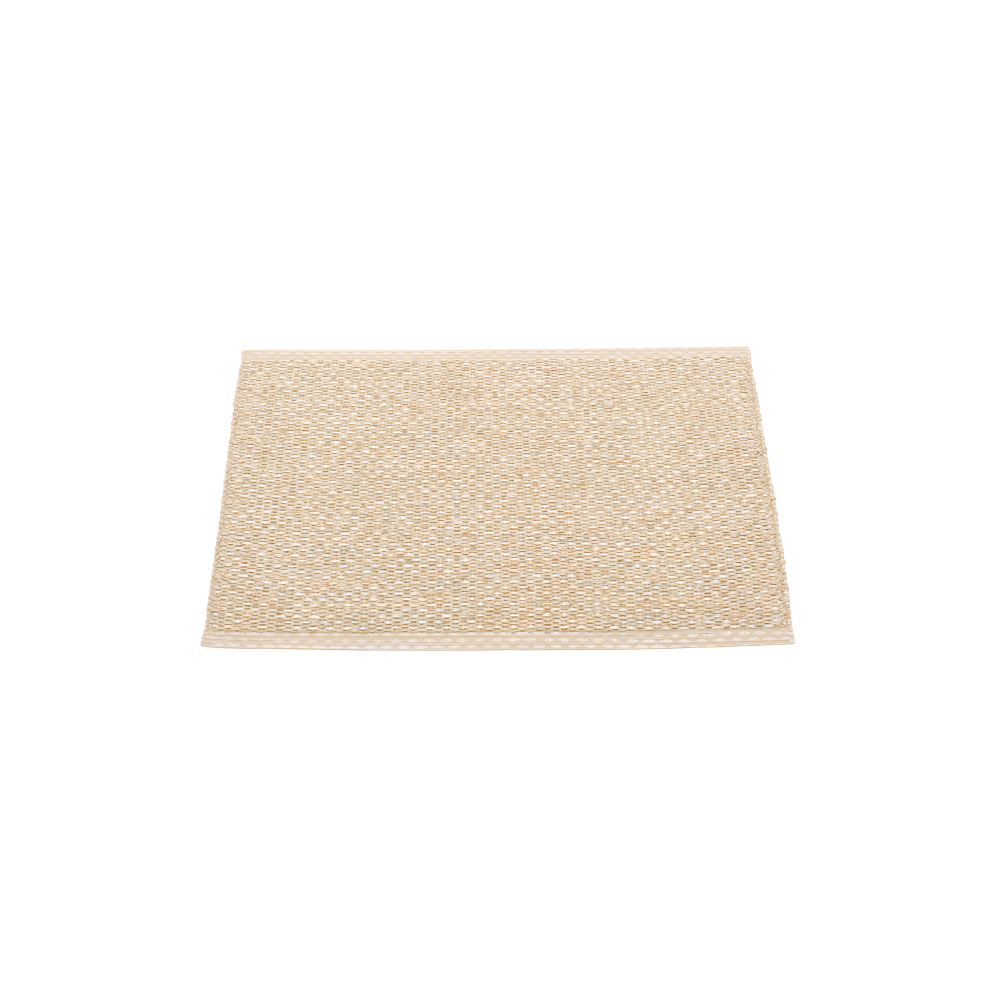 Pappelina - Svea gulvløber, beige/beige metallic - 70x50 cm