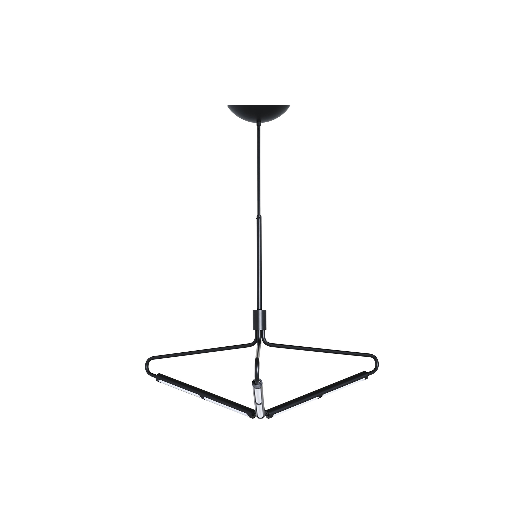 Rubn - Archangel 3 415 Wide Chandelier, black