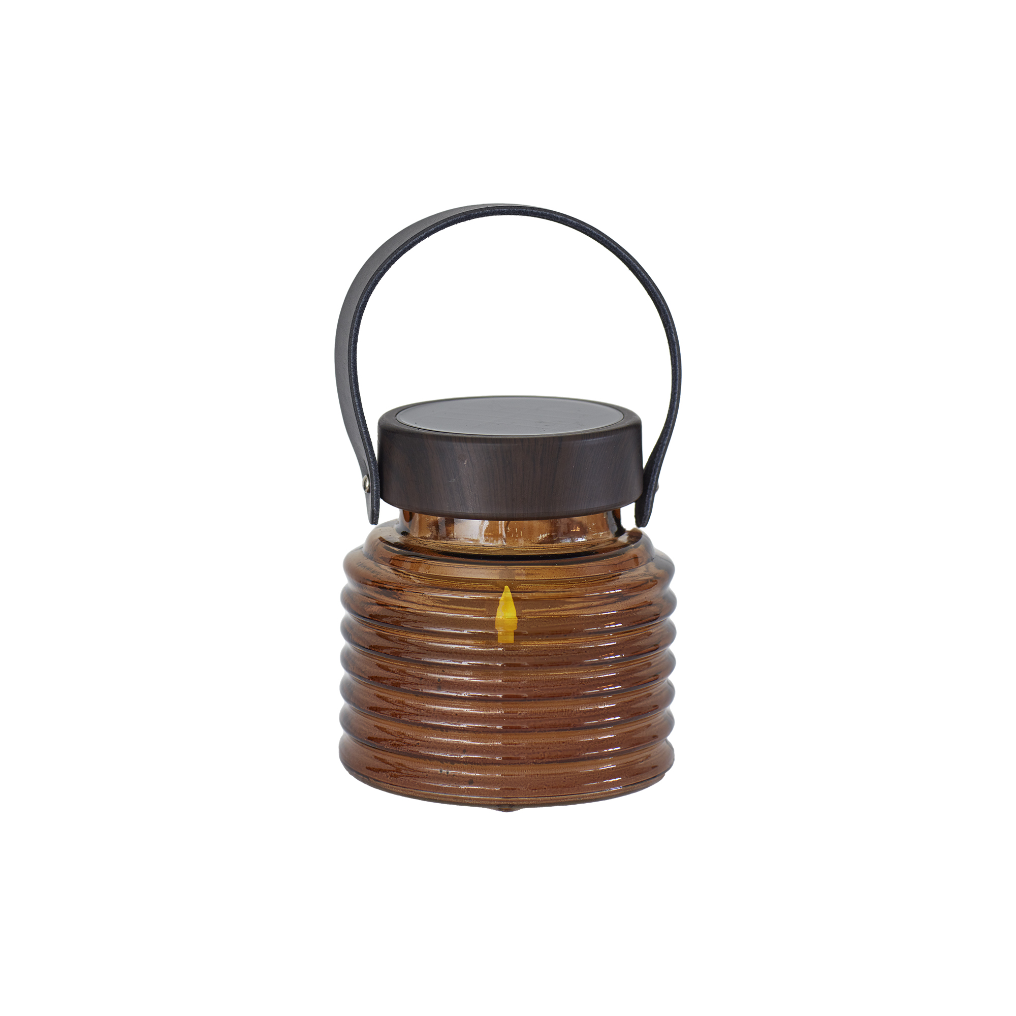Sirius Home - Aston Solar krukke Small, rav - Small