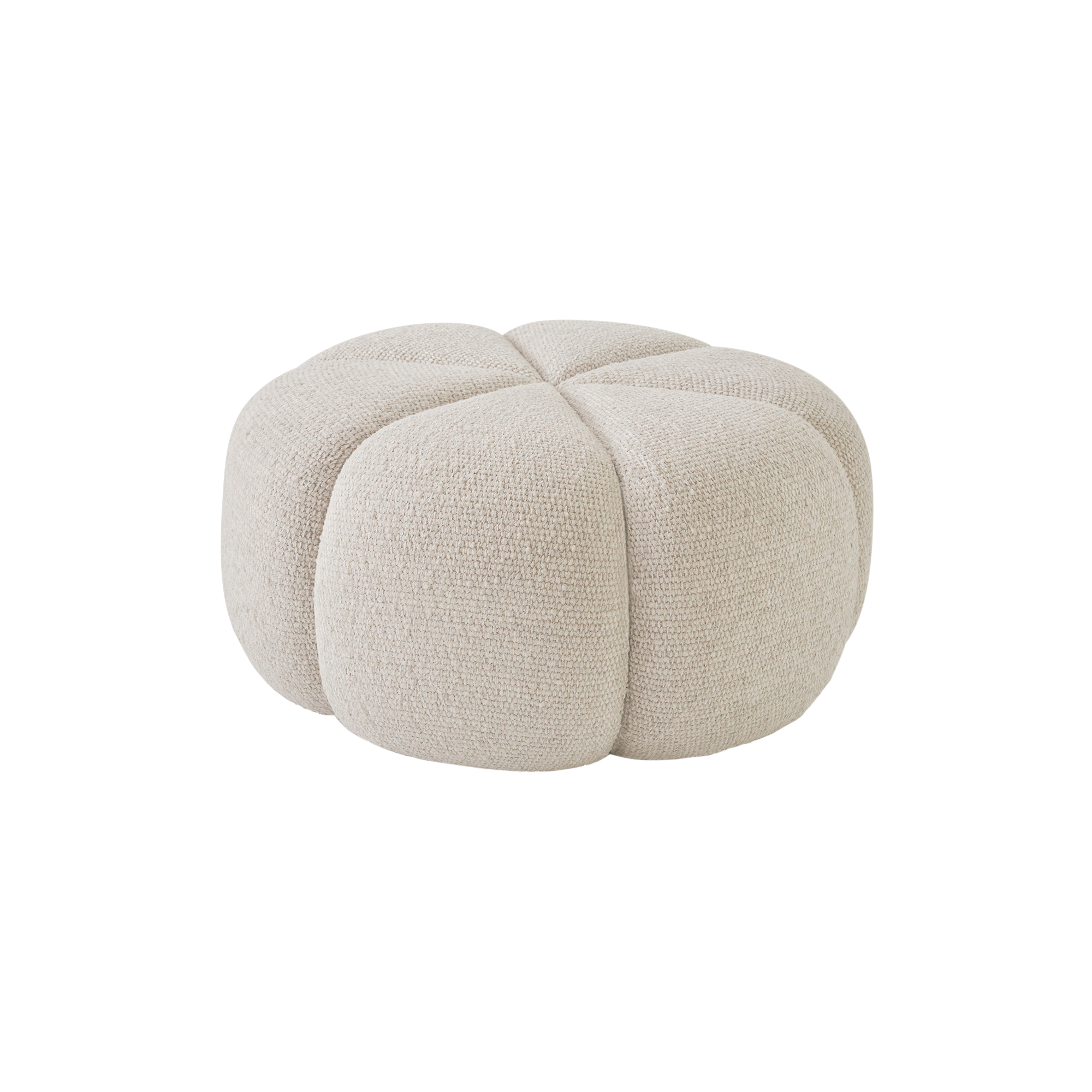 Vipp - VIPP655 Pouf, off white/light grey