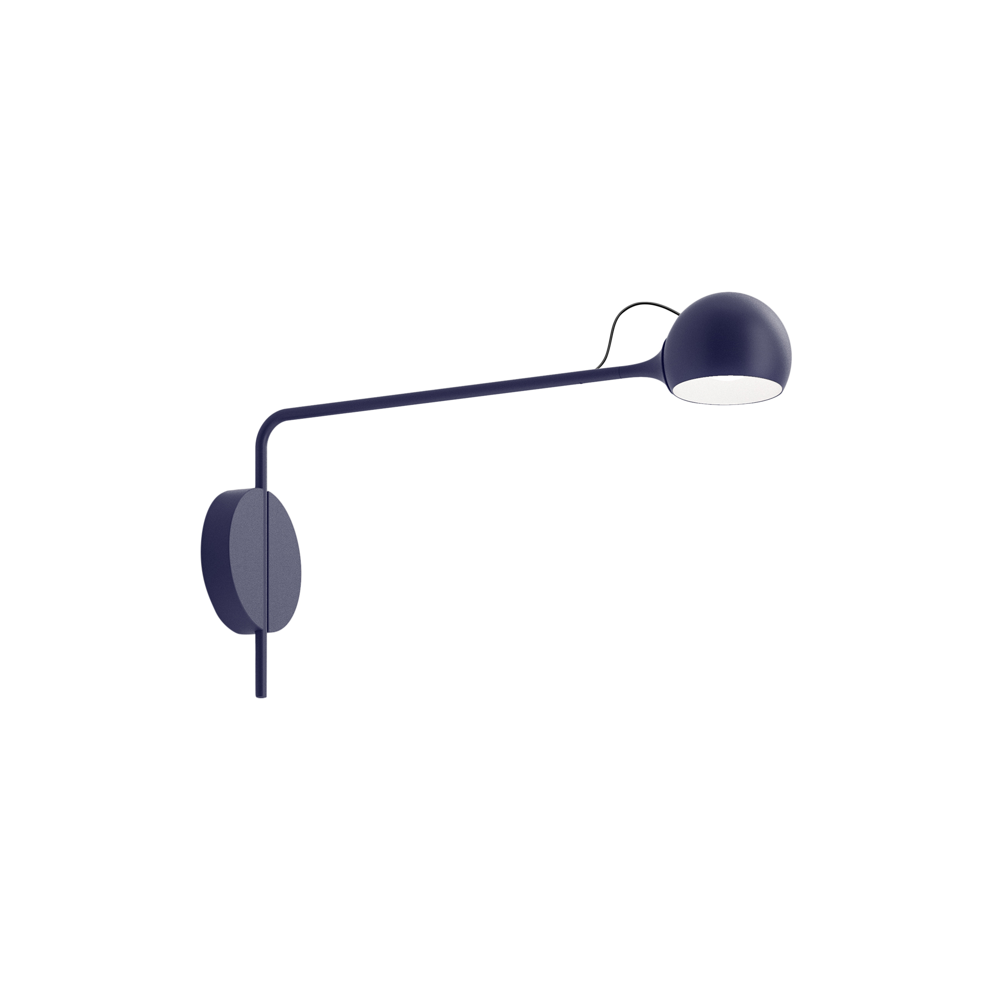 Artemide - IXA væglampe, blue, Novelties - H: 28,5 x L: 49,2 x Ø 12 cm.