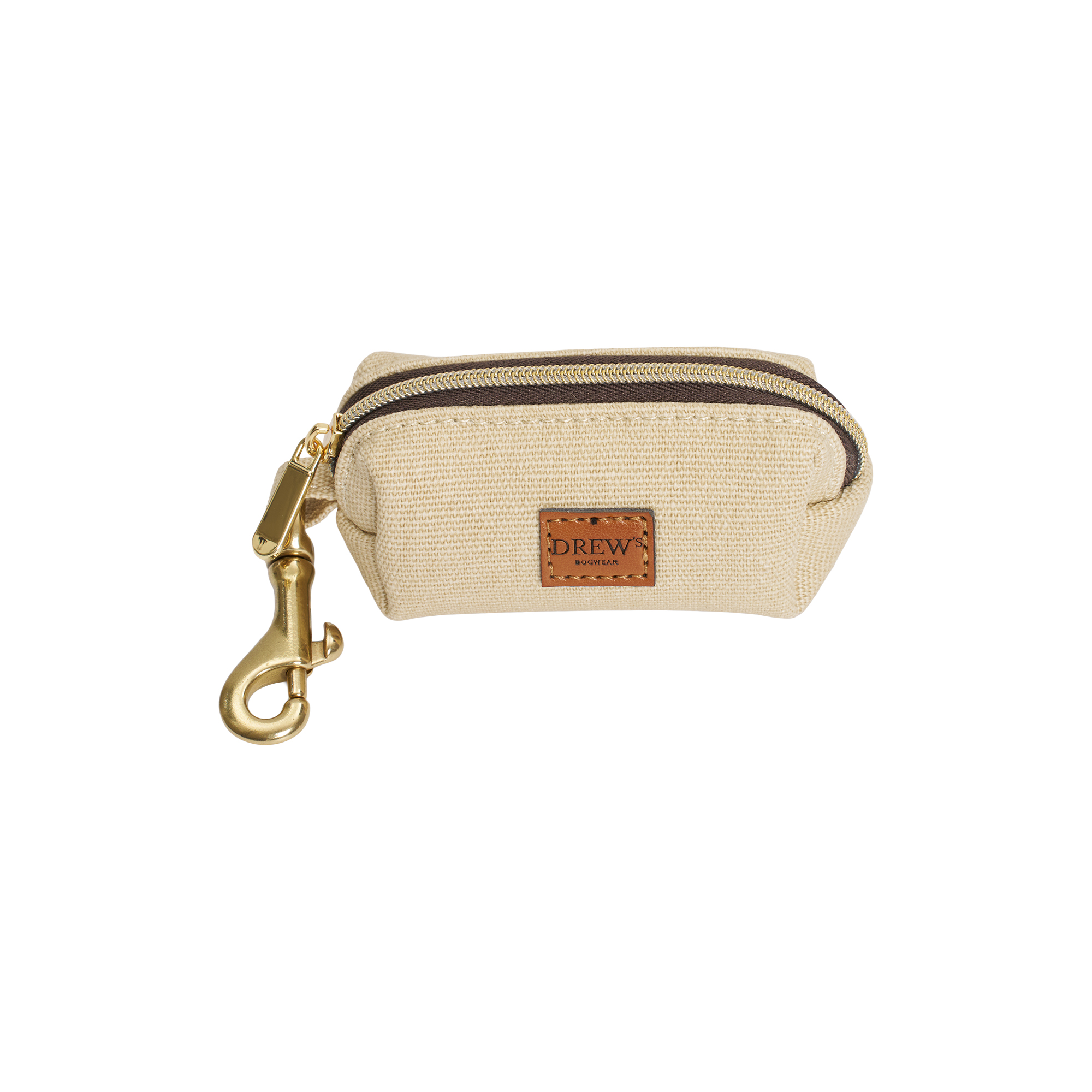 Drew's Dogwear - Hundeposetaske, chai latte