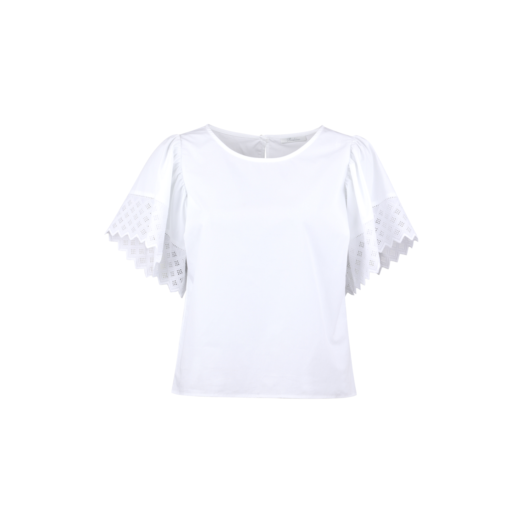 Stenströms - Leona Blouse Wide Slv, white - Str. 36