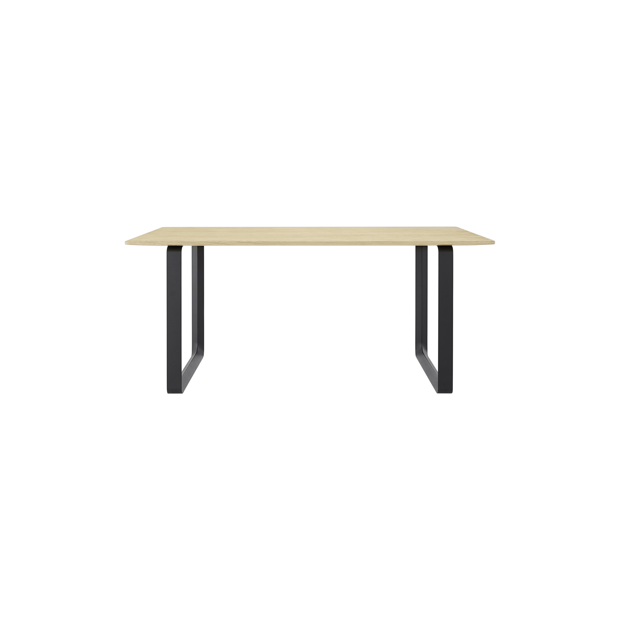 Muuto - 70/70 Table, solid oak/black - 170x85 cm