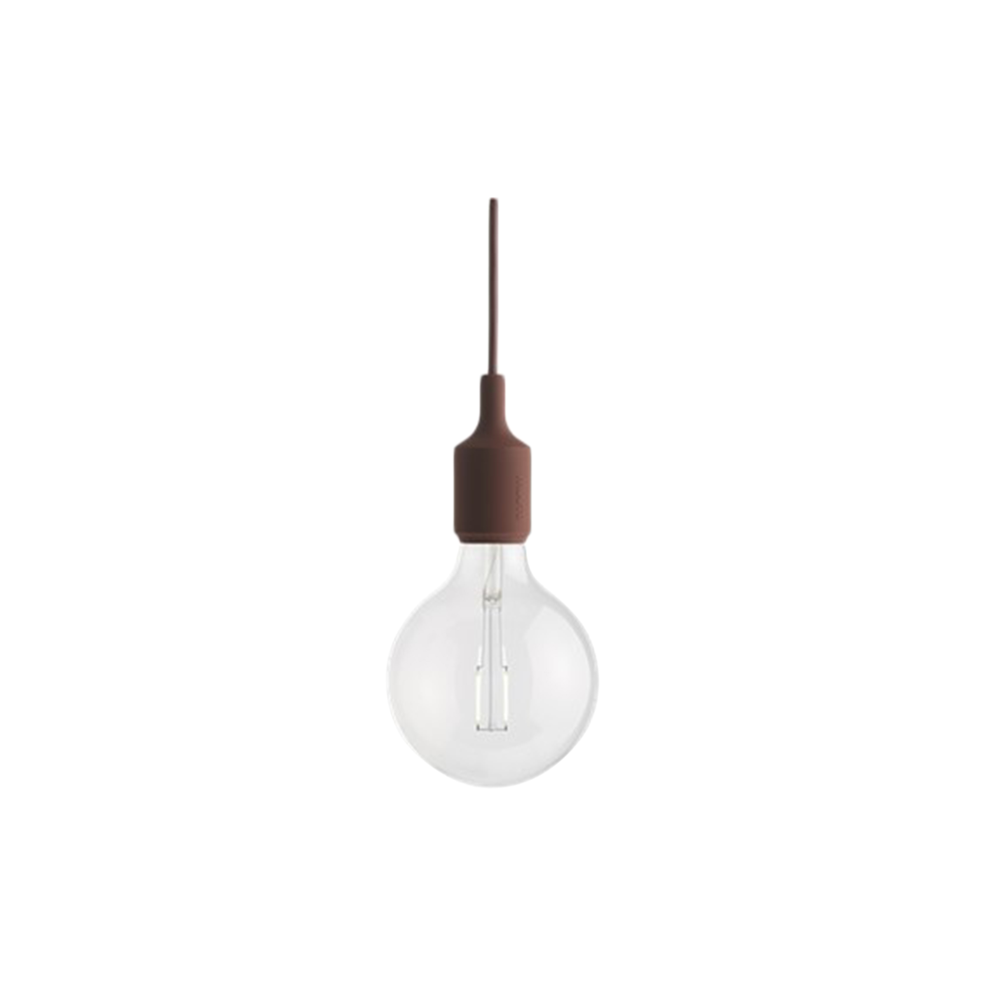 Muuto - E27 Pendant Lamp, deep red