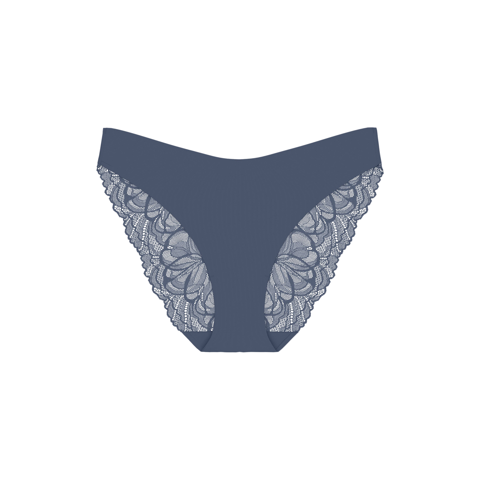Triumph - Body Make-Up Illusion Lace Highleg Tai, indigo veil - Str. 40