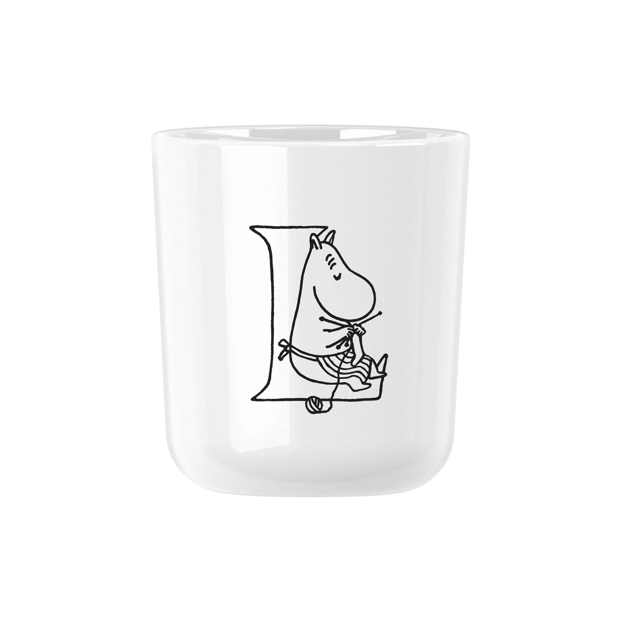 RIG-TIG - Moomin ABC kop L, moomin white - L