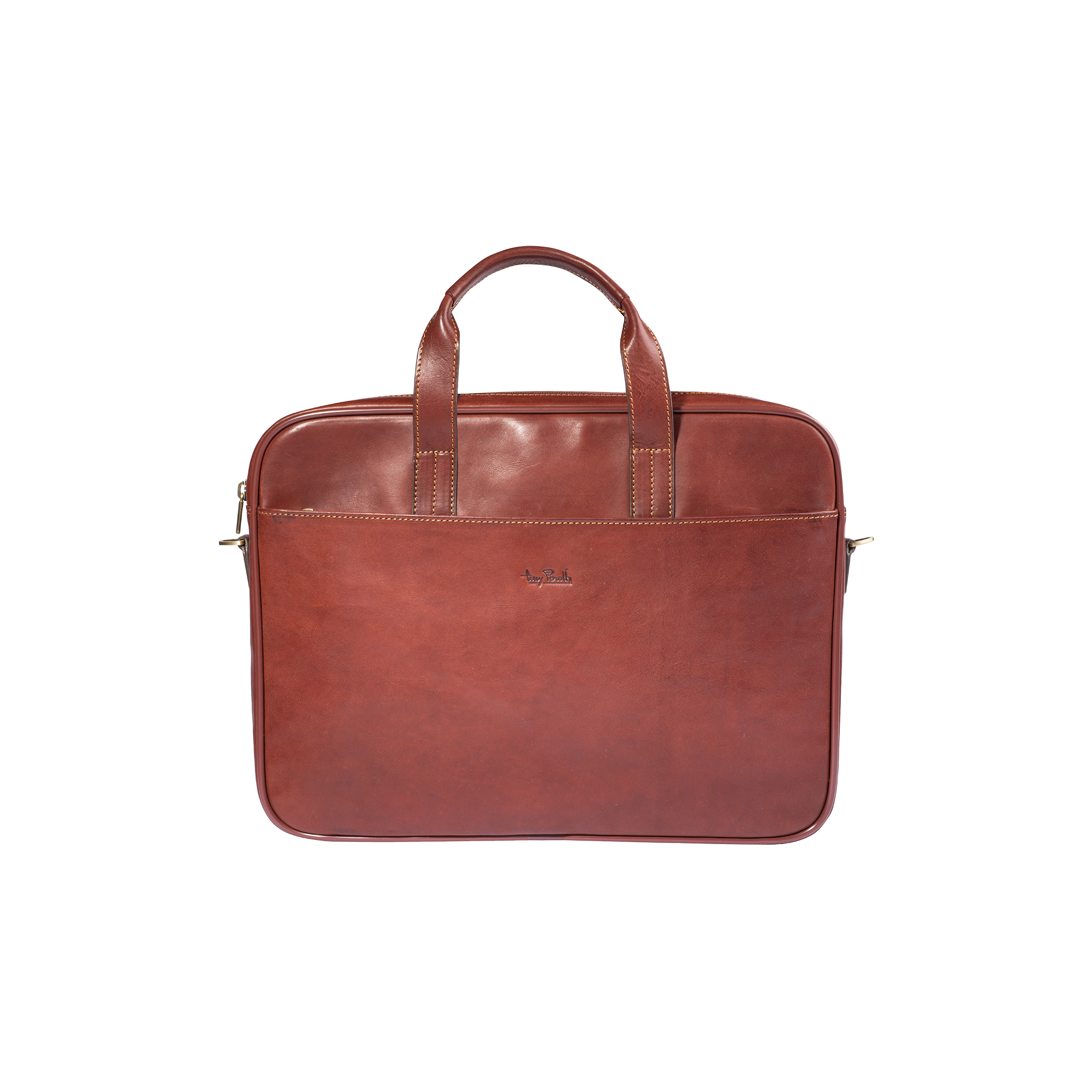 Tony Perotti - 1 Compartment Laptop Bag, dark brown - 40x30x5 cm