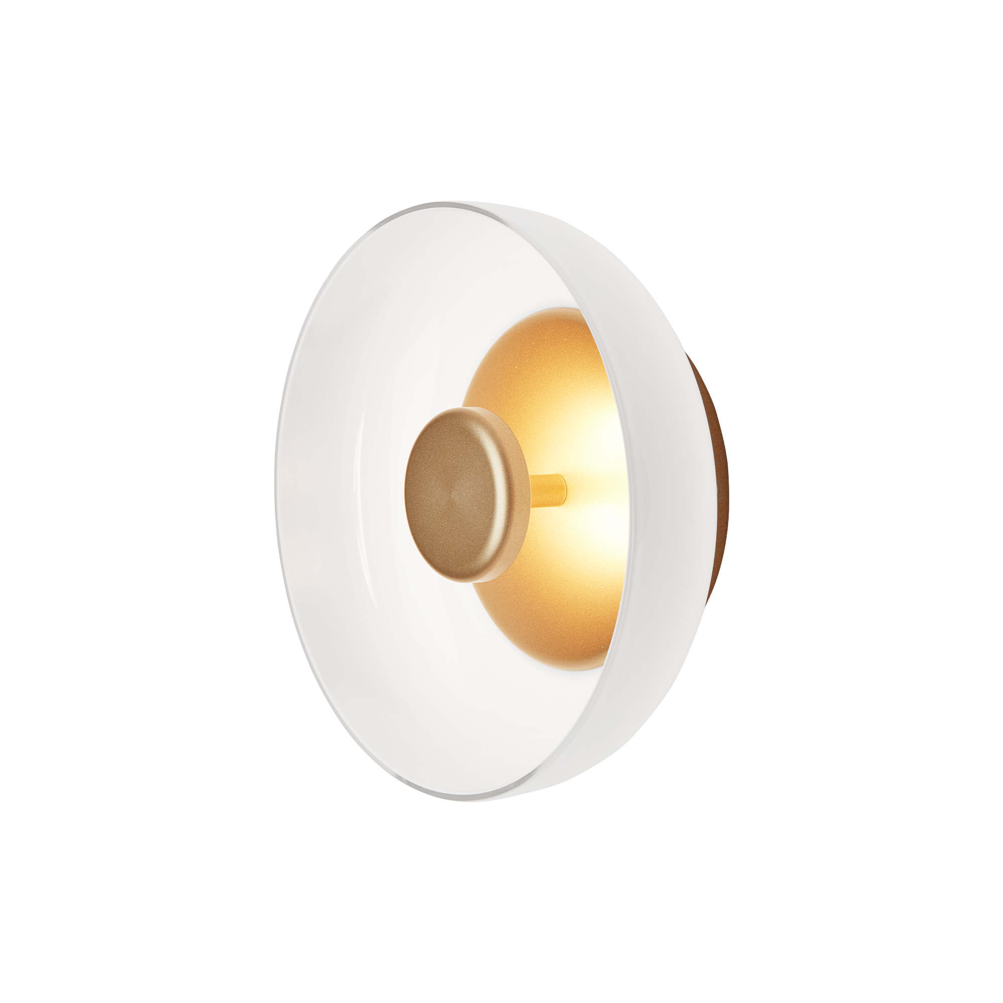 Nuura - Blossi Wall Lamp, nordic gold/opal