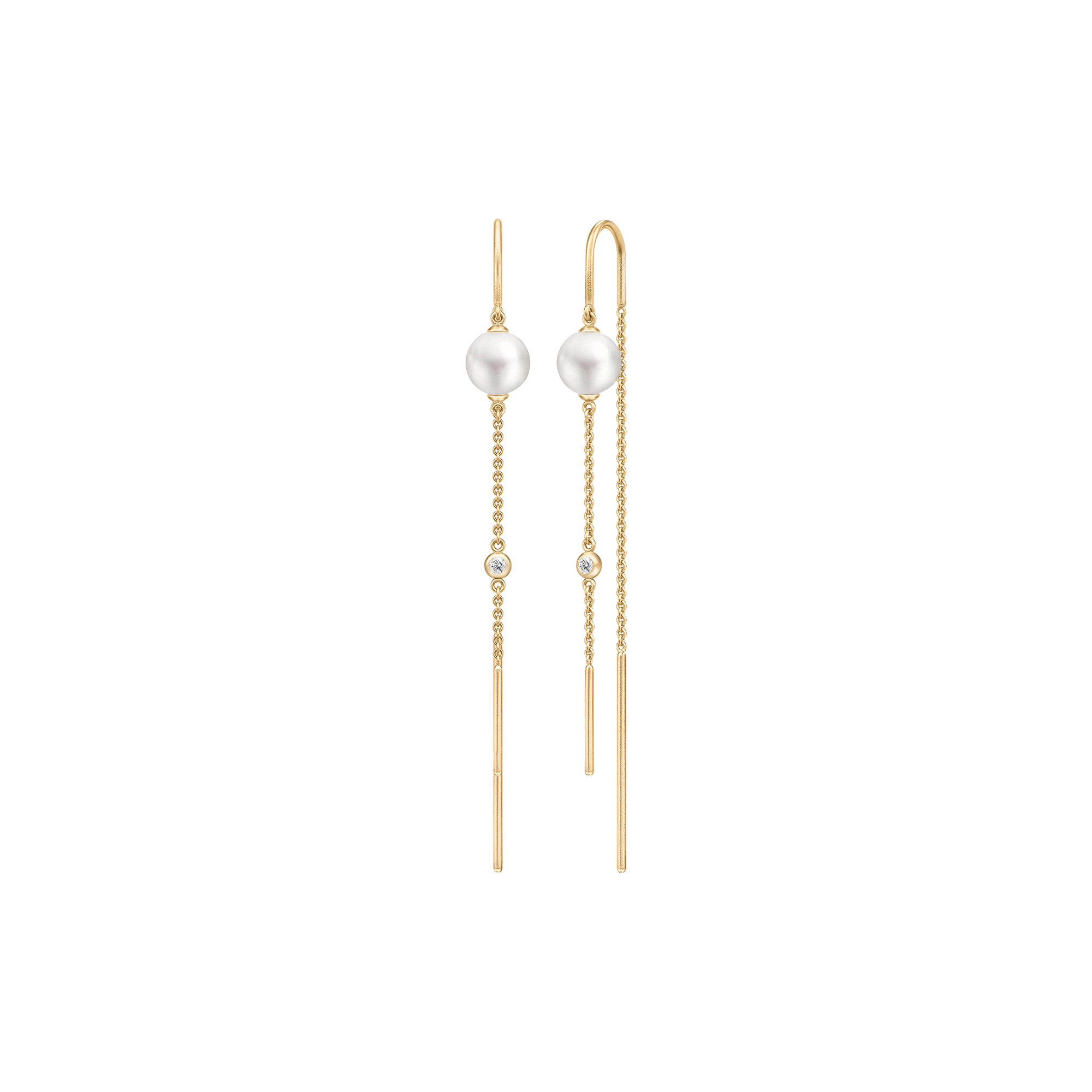 Julie Sandlau - Ariel Earring, gold/white pearl, Perla