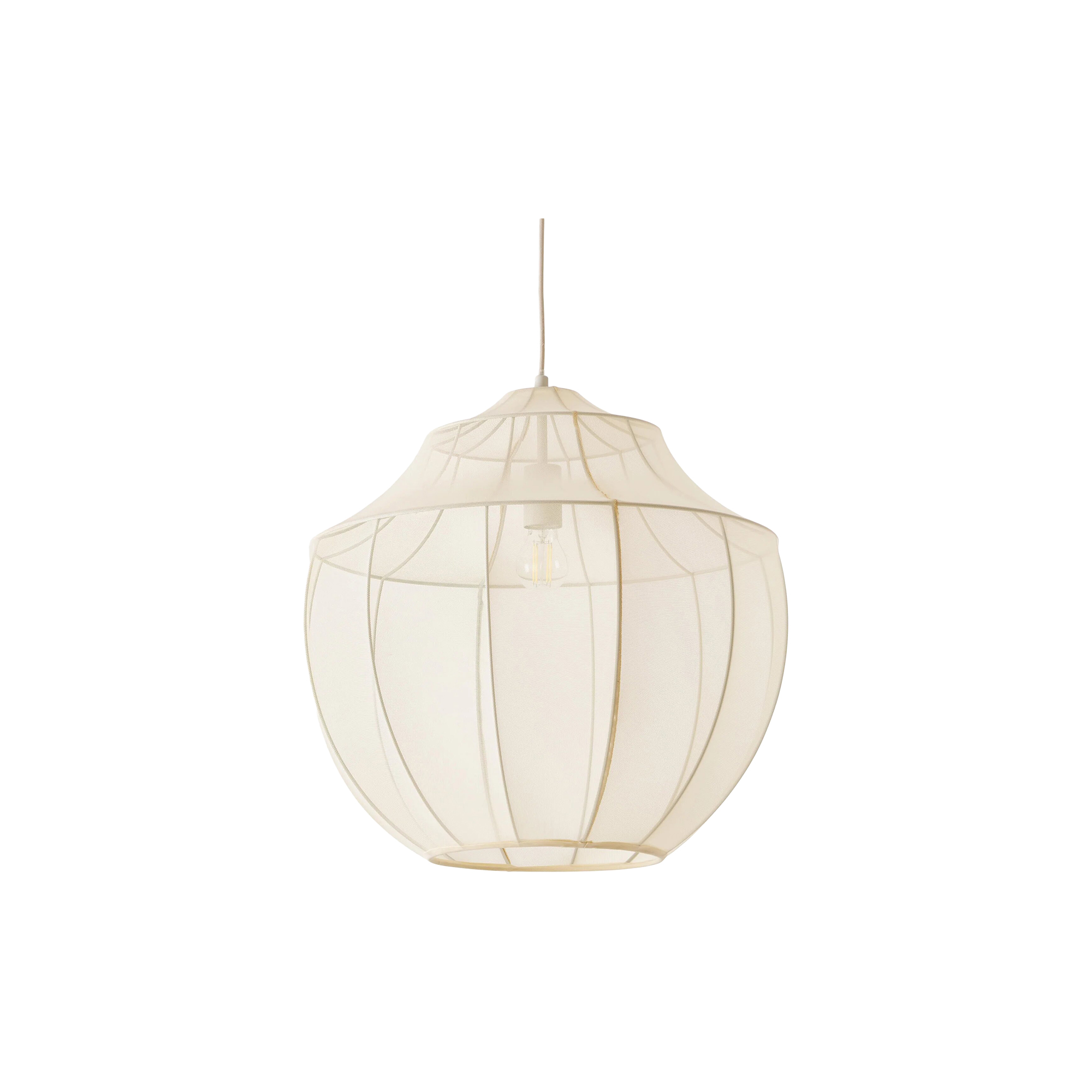 Westwing Collection - Beau Pendant, lightbeige