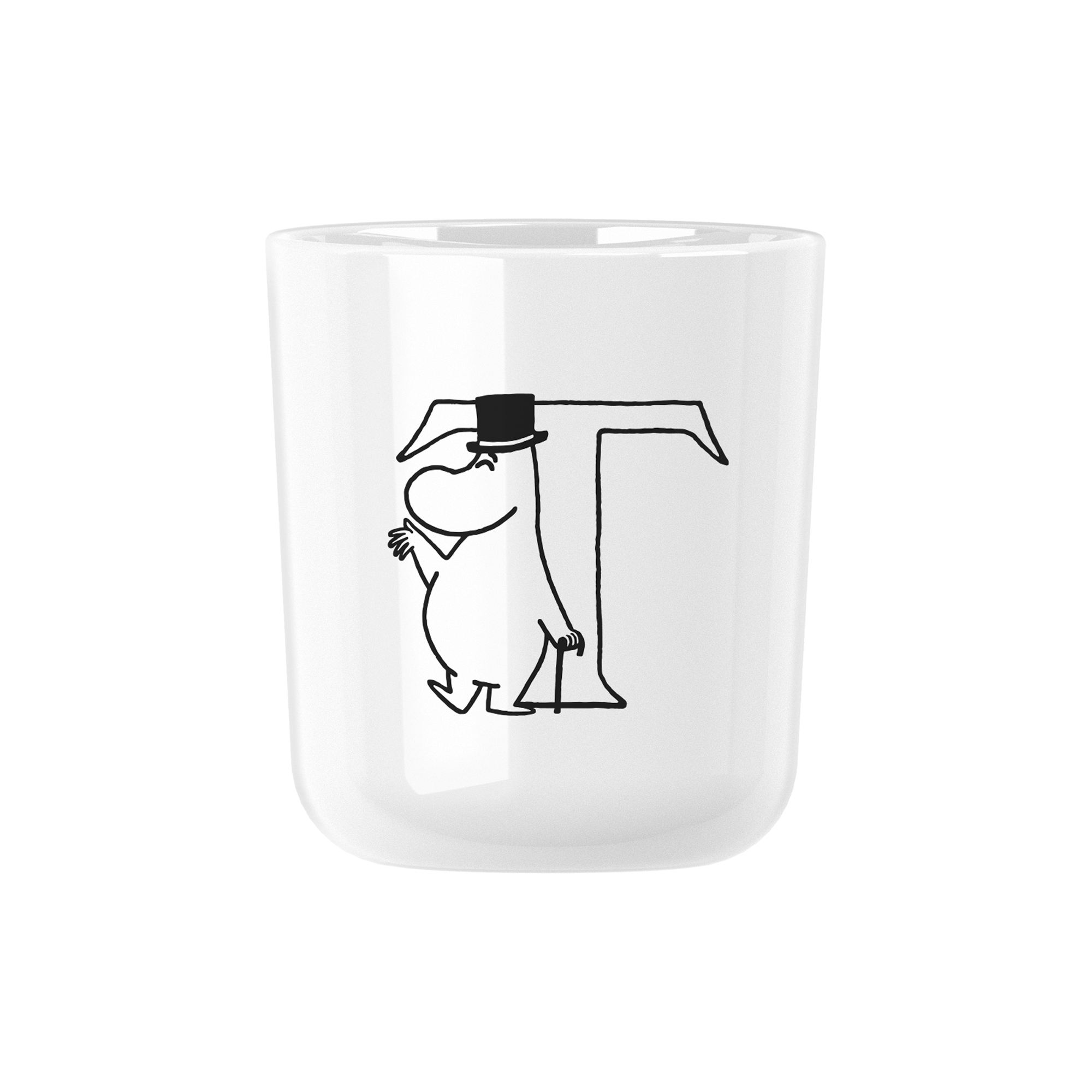 RIG-TIG - Moomin ABC kop T, moomin white - T