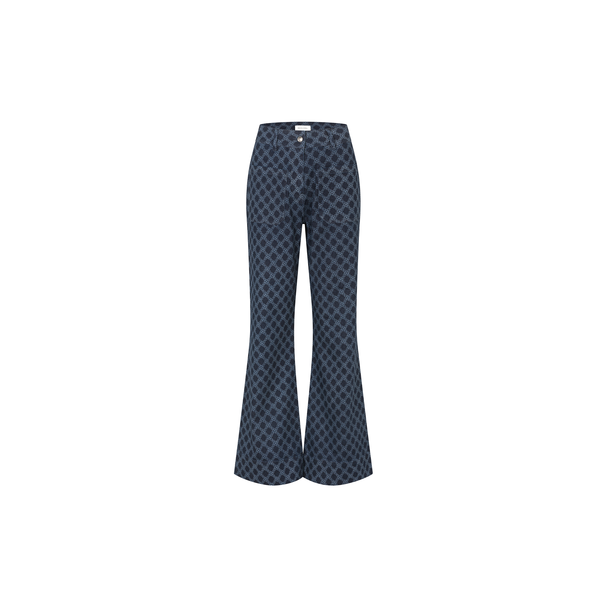 Dea Kudibal - JuliannaDEA Trousers Flared, grand kudibal midnight - Str. XXS