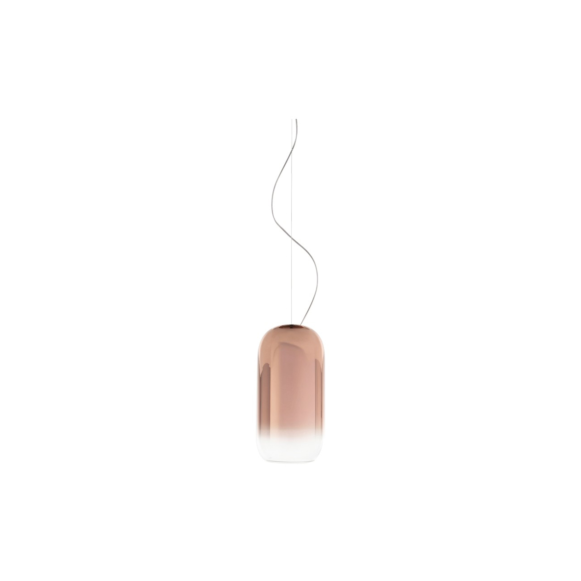 Artemide - Gople Mini Suspension pendel, kobber - H: 29 x Ø 14,5 cm.