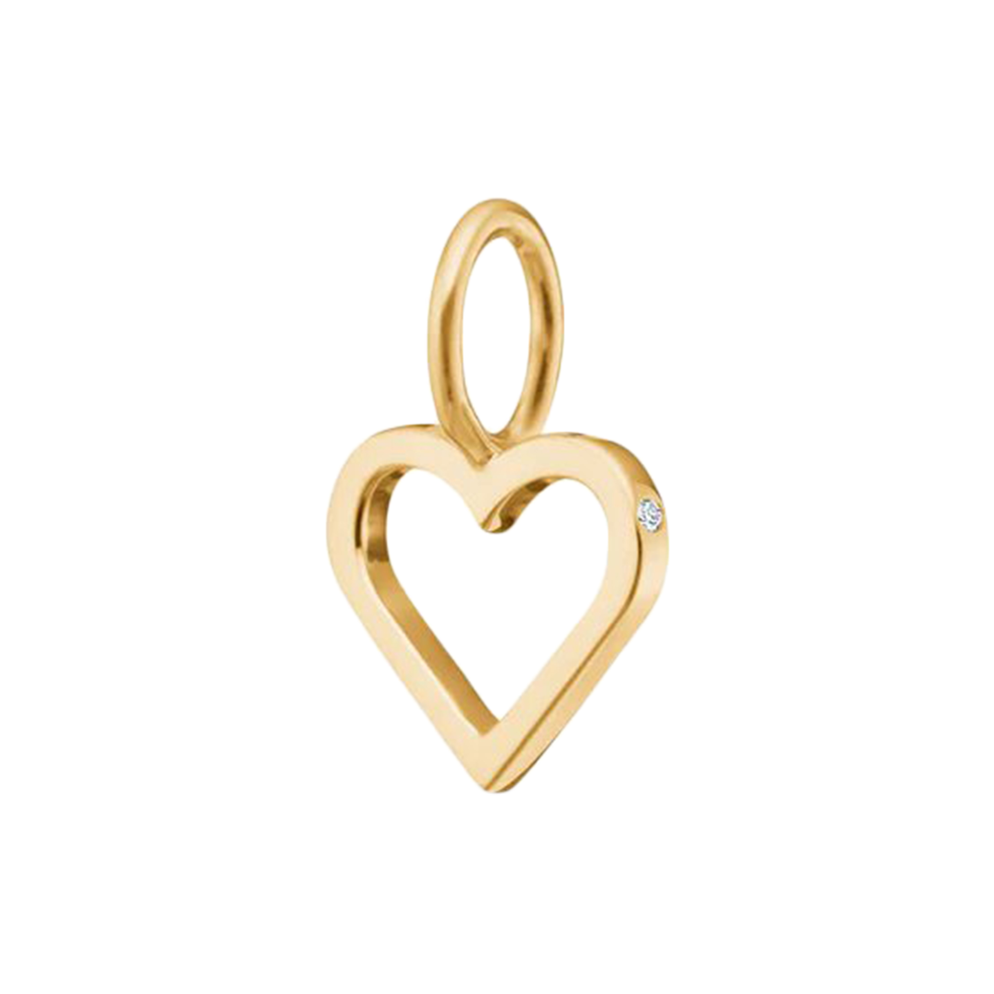 Ro Copenhagen - Symbols Open Heart vedhæng, guld
