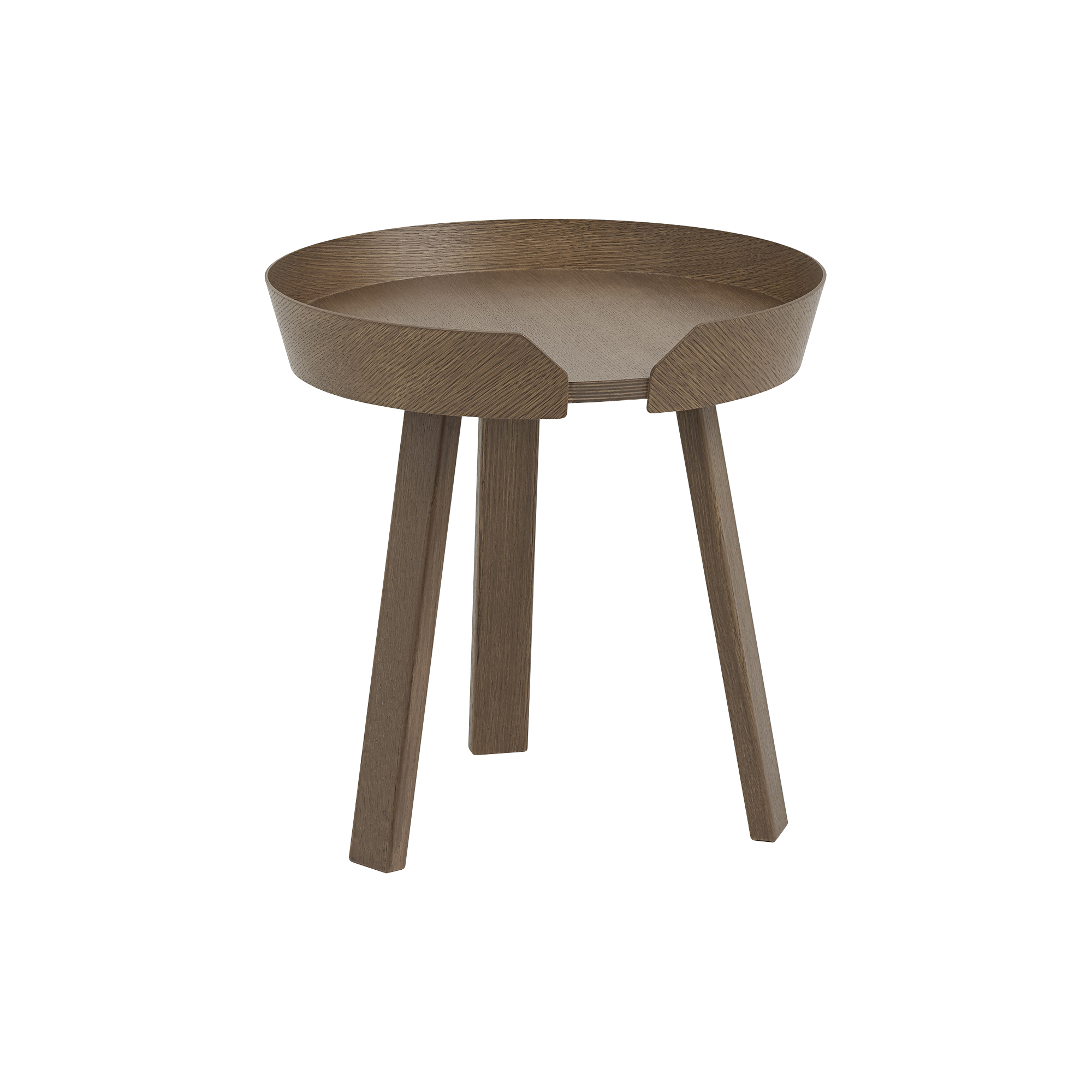 Muuto - Around Coffee Table, dark green - Ø45 cm