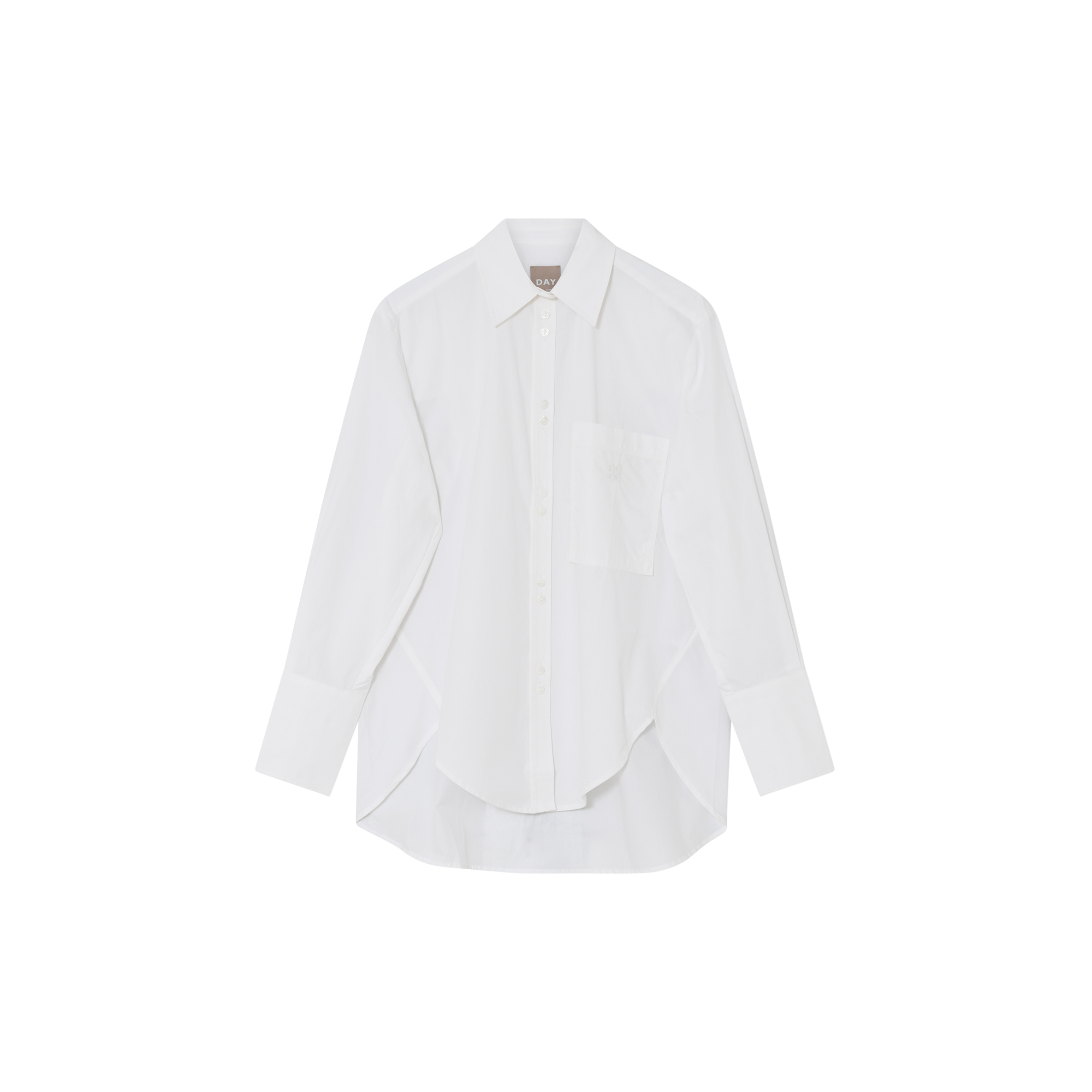 DAY Birger ét Mikkelsen - Stella PocketPoplina, bright white - Str. 42
