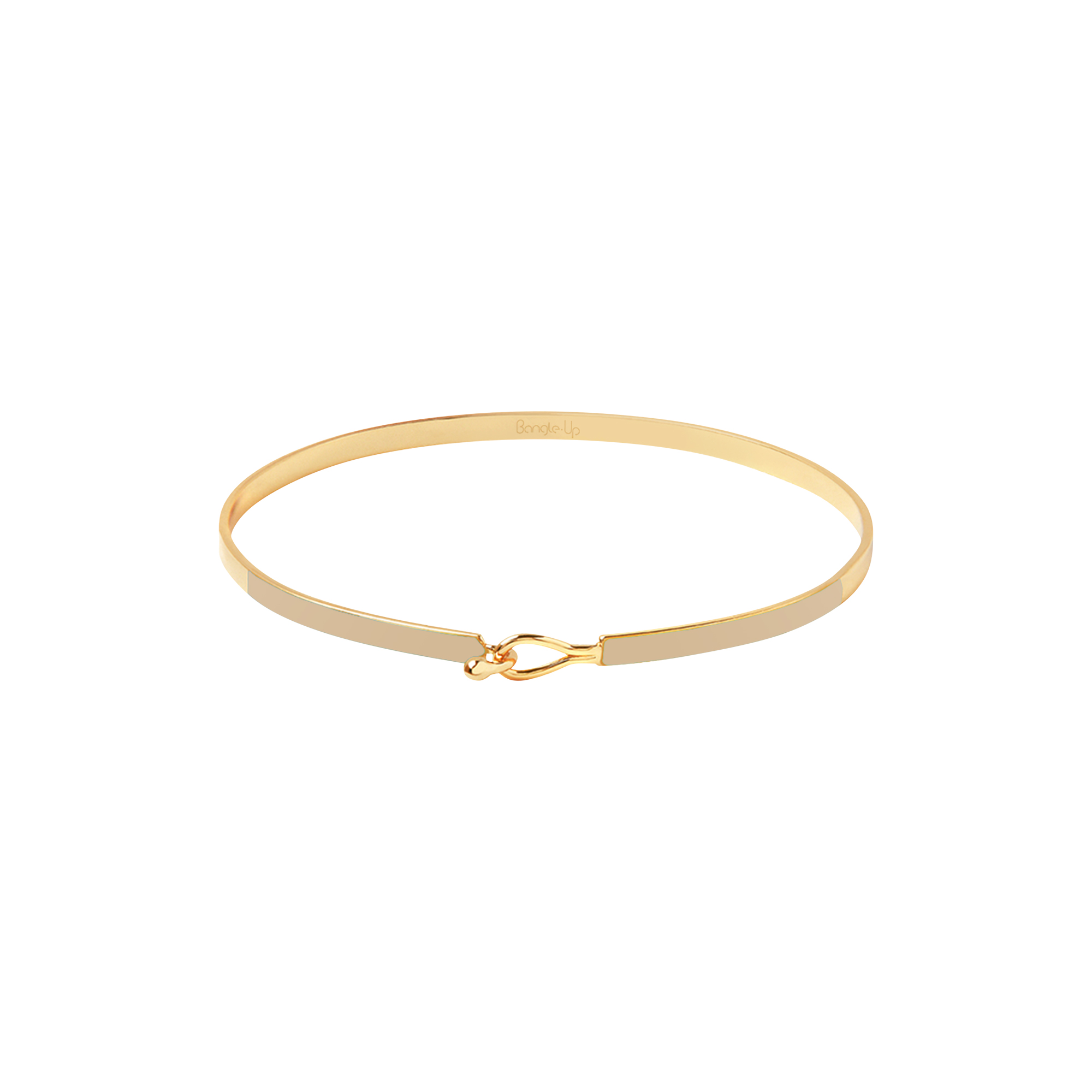 bangle up - LILY Bracelet, mastic beige - One-size