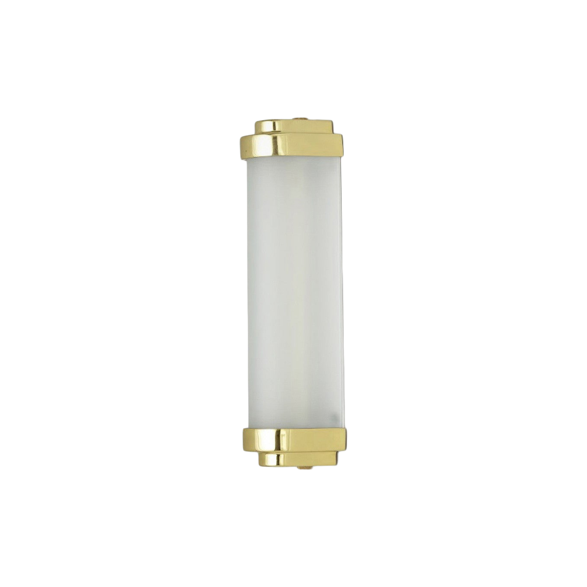 Original BTC - Cabin LED Wall Light 27 cm, polished brass/frosted