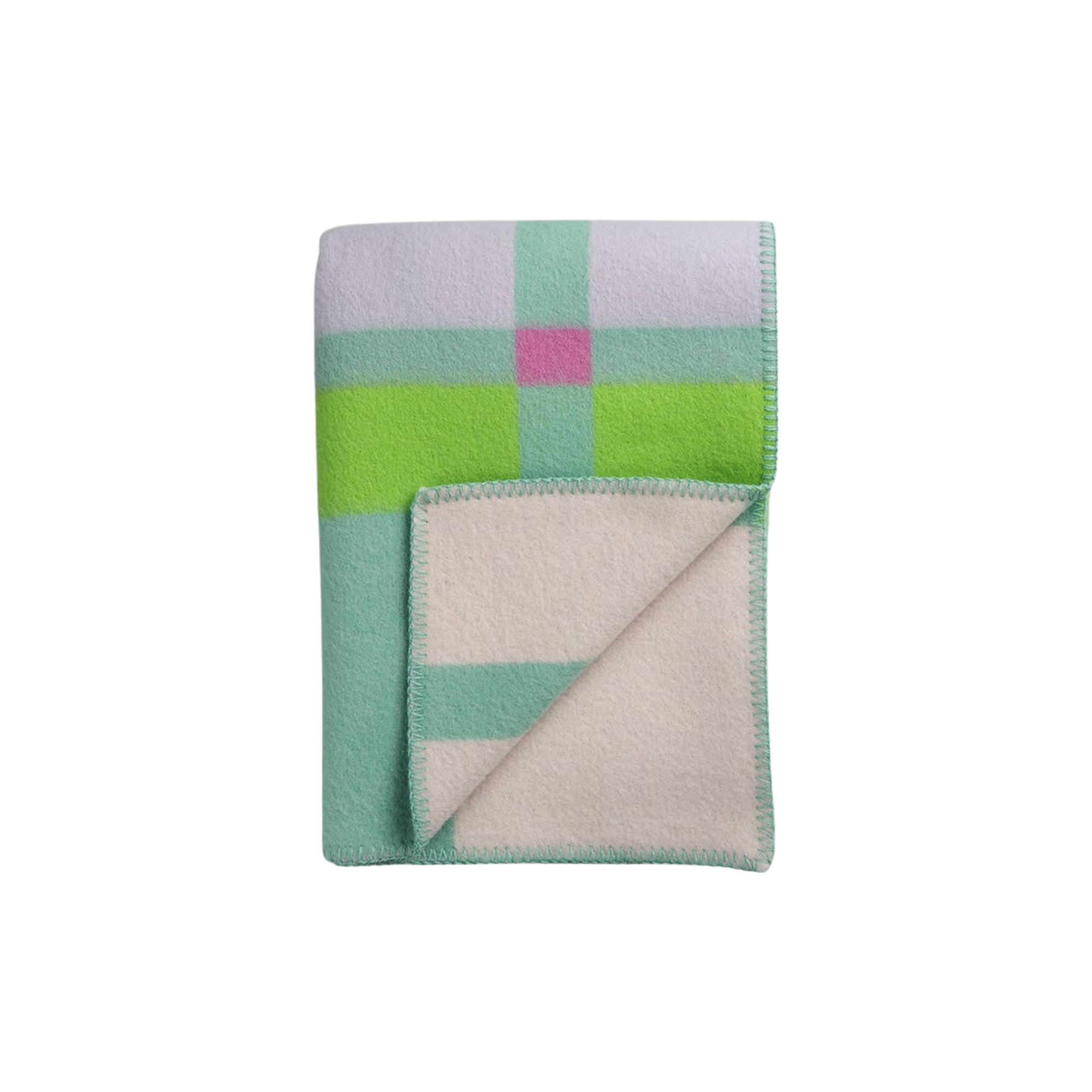 Røros Tweed - CITY Throw, mint