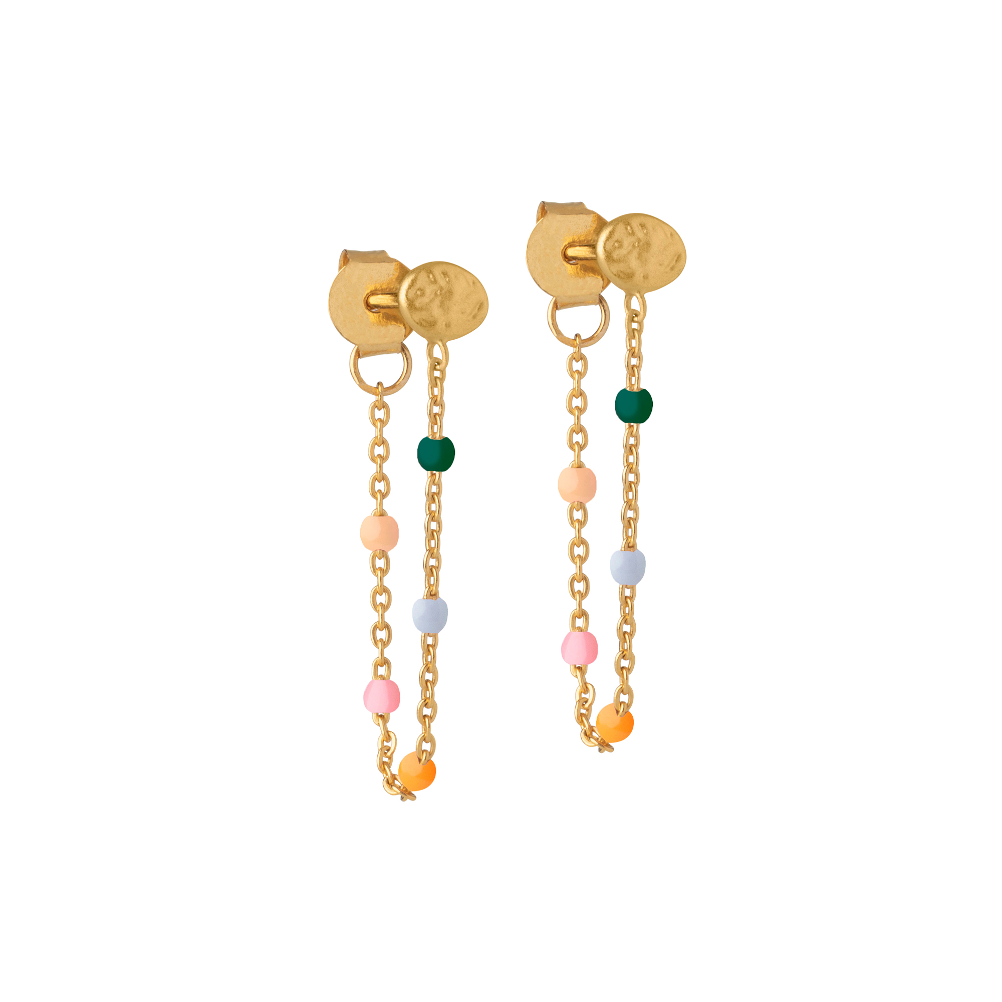 ENAMEL Copenhagen - Lola øreringe, guld/dreamy