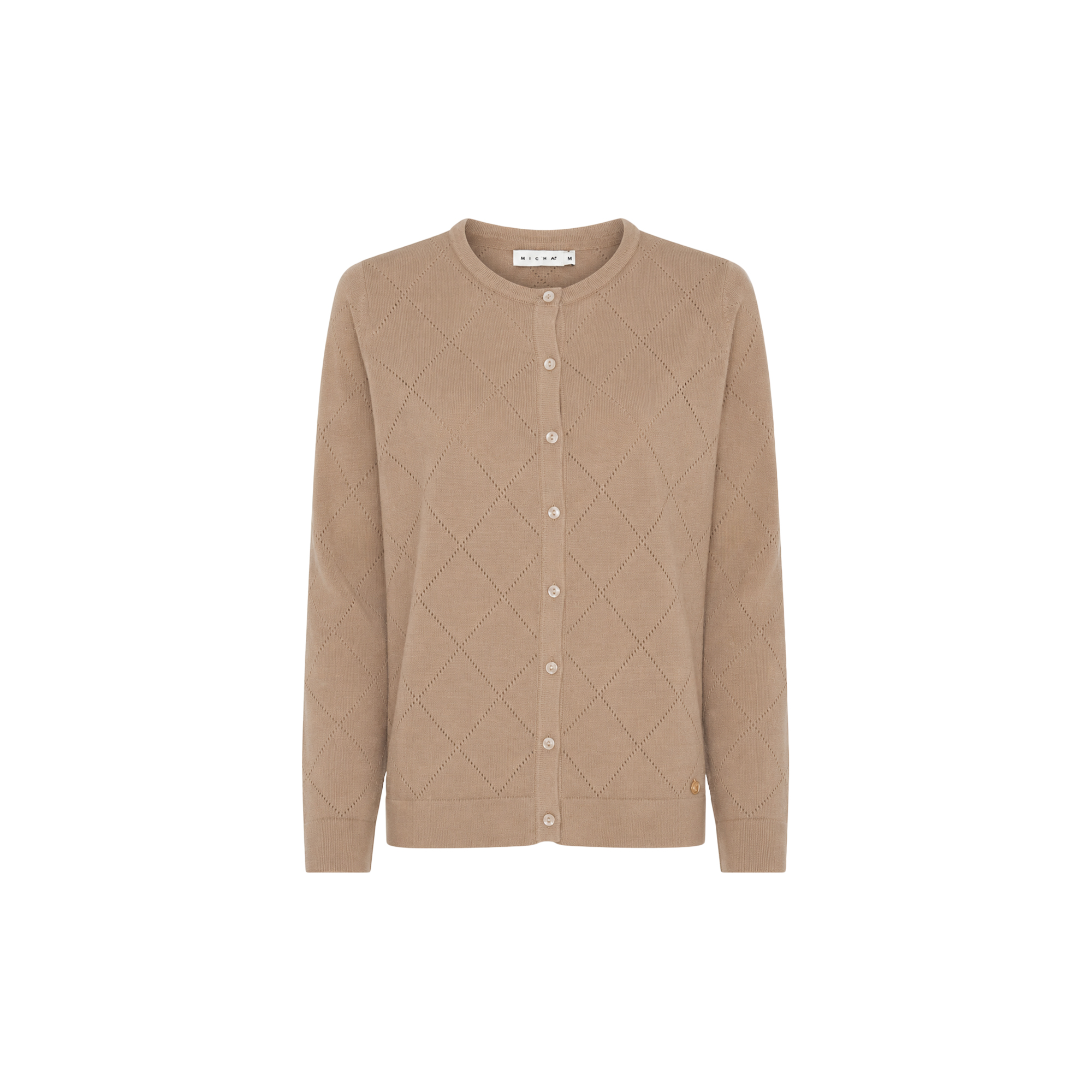 Micha - BBCardigan BBEcoveroAutumnKni, camel - Str. M