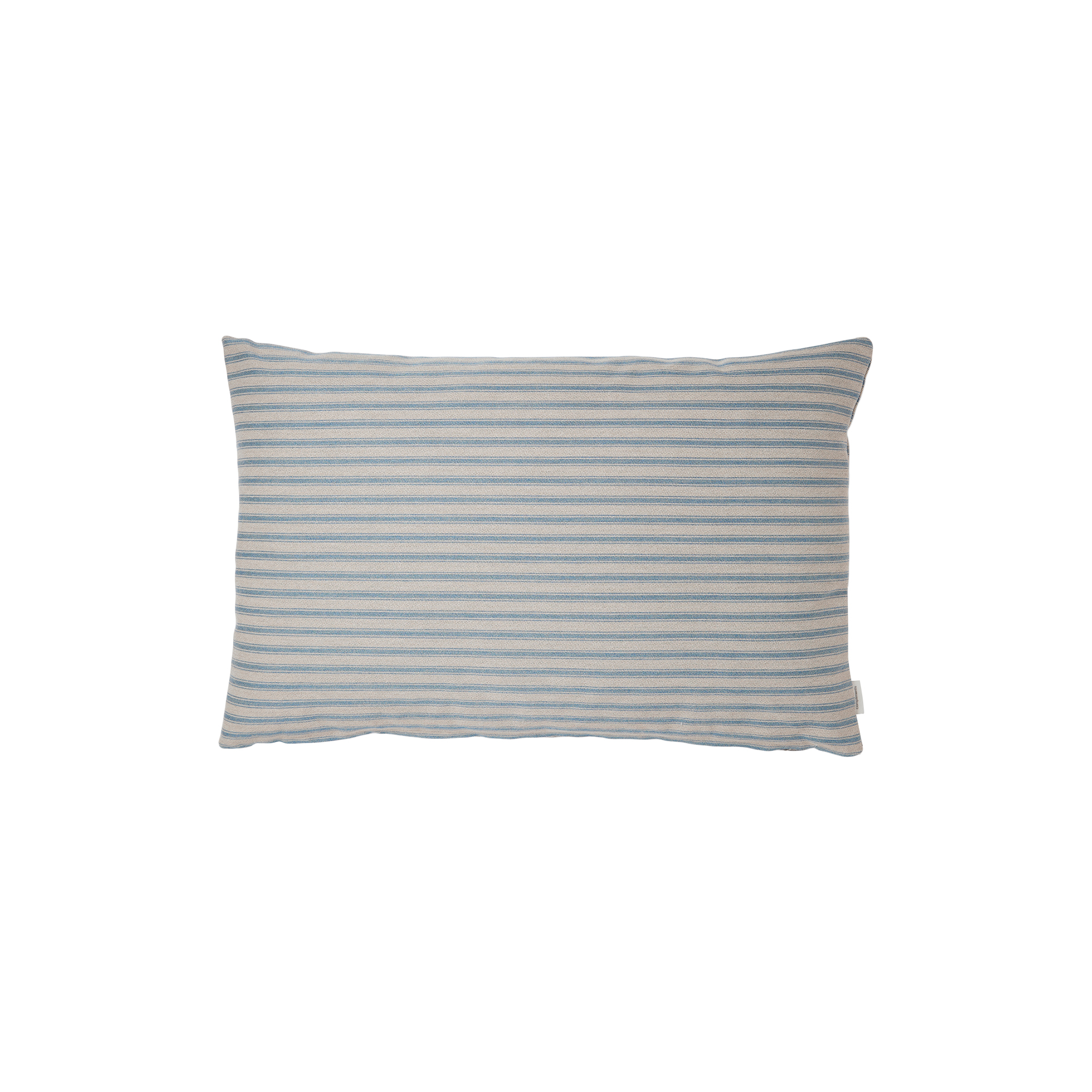 Compliments - Outdoor Fine Stripe pude, blue - 40x60 cm