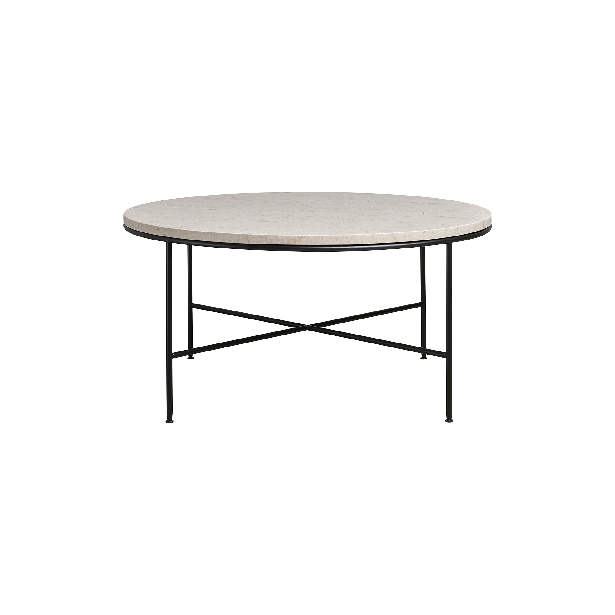 Fritz Hansen - Planner MC300 sofabord, creme - H: 40 x Ø 80 cm.