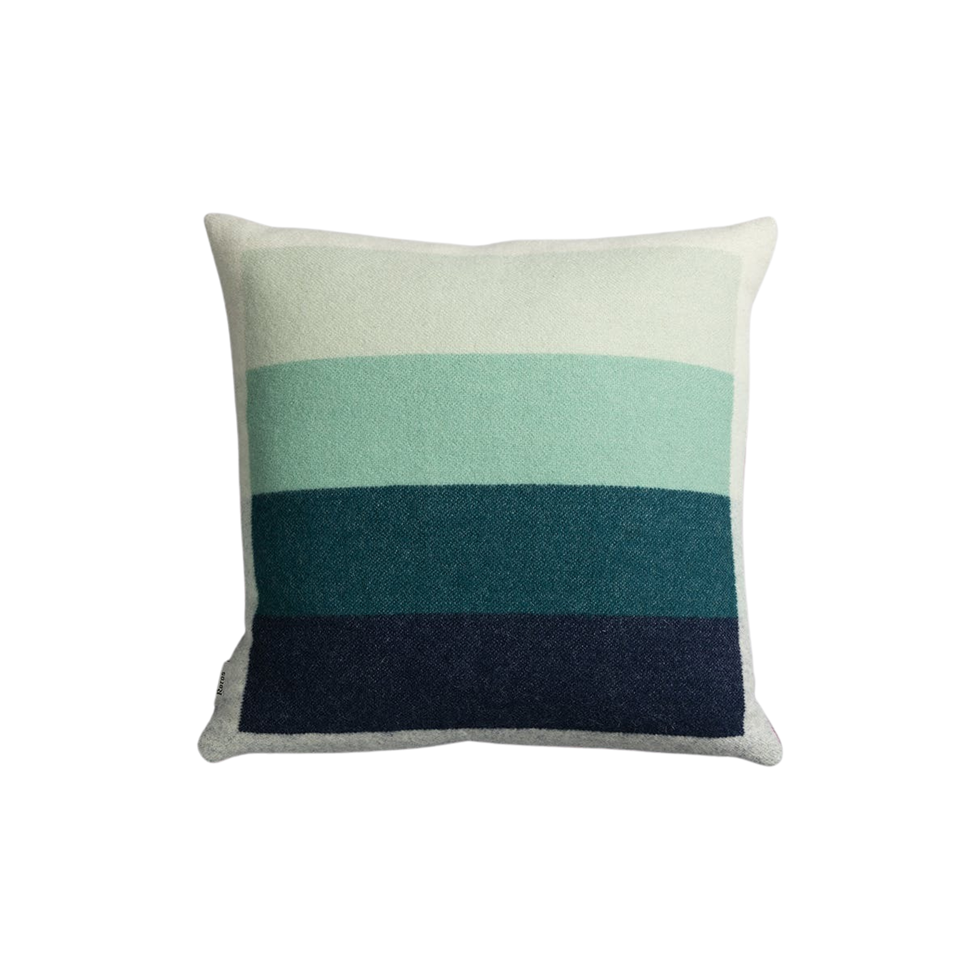 Røros Tweed - ÅSMUND BOLD Cushion, red/turquoise