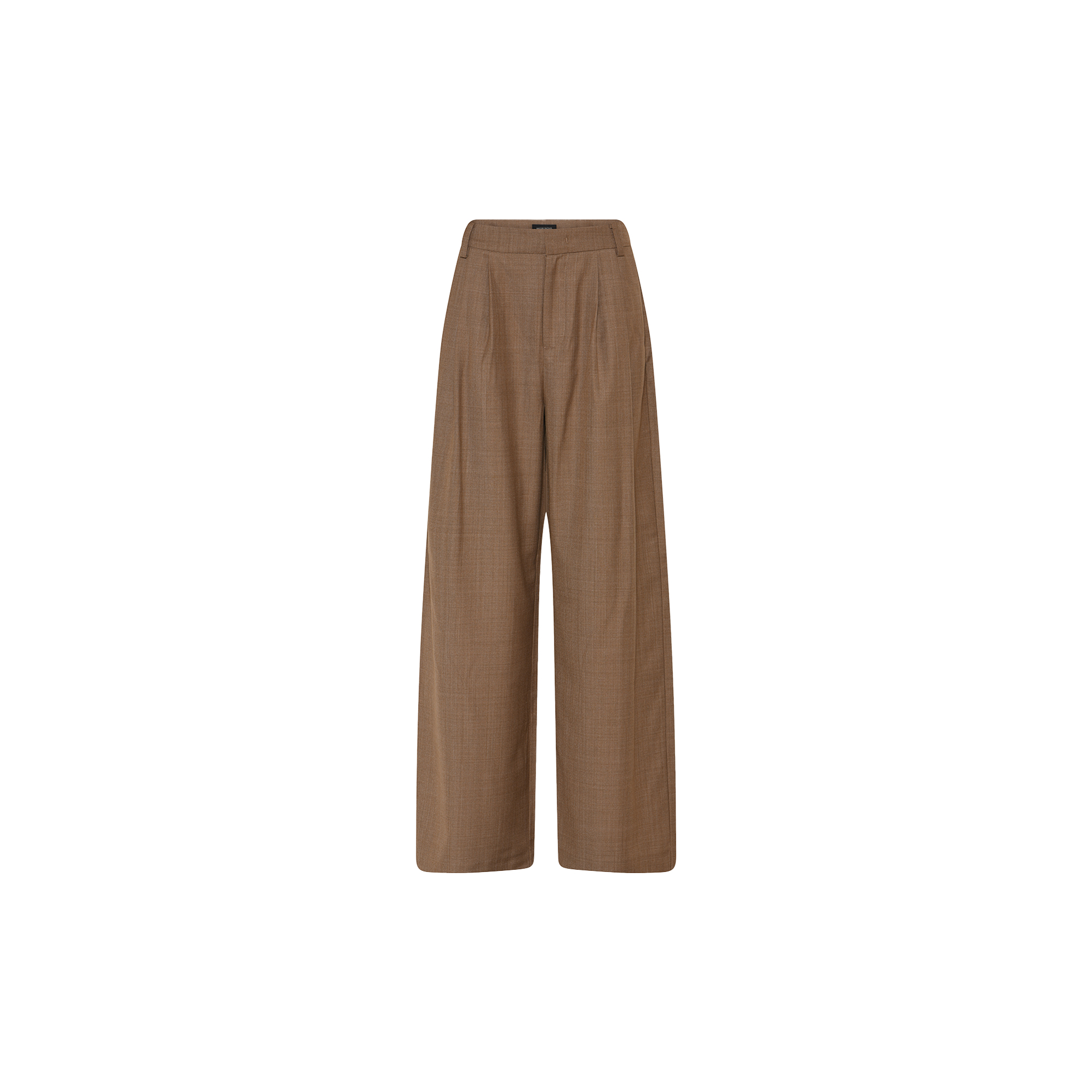 Bruuns Bazaar - WaterlilyBBVala pants, brown melange - Str. 38
