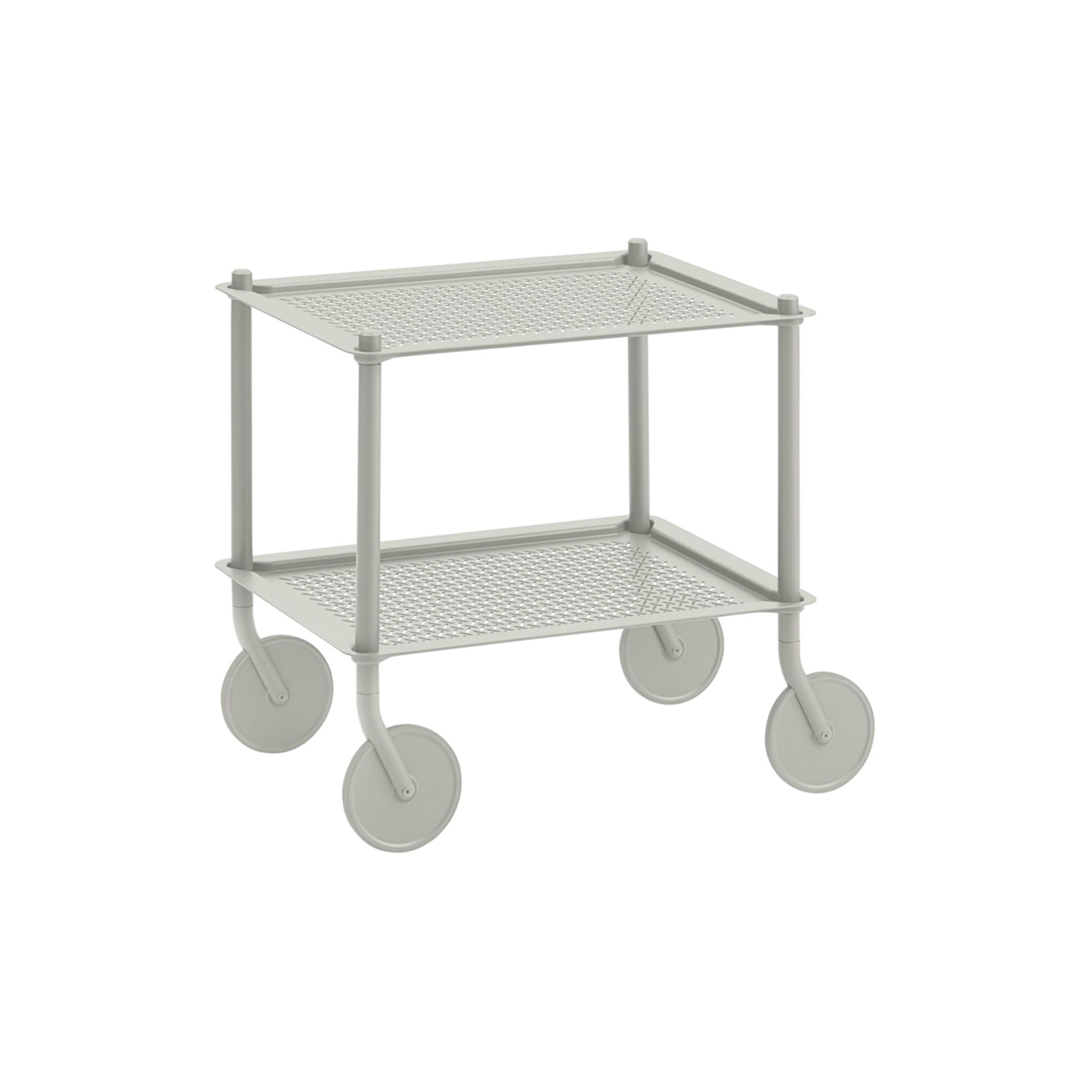 Muuto - Flow Trolley 2-Layer, grey - 2-Layer