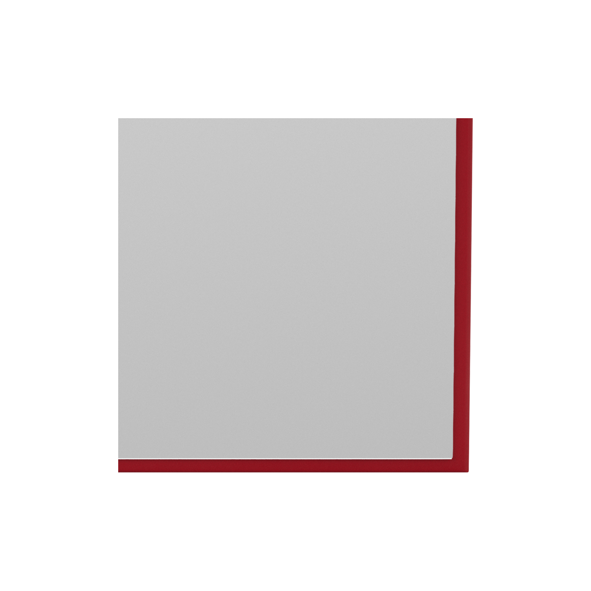 Montana Furniture - Colour Frame Mirror (SP1224), 165 beetroot