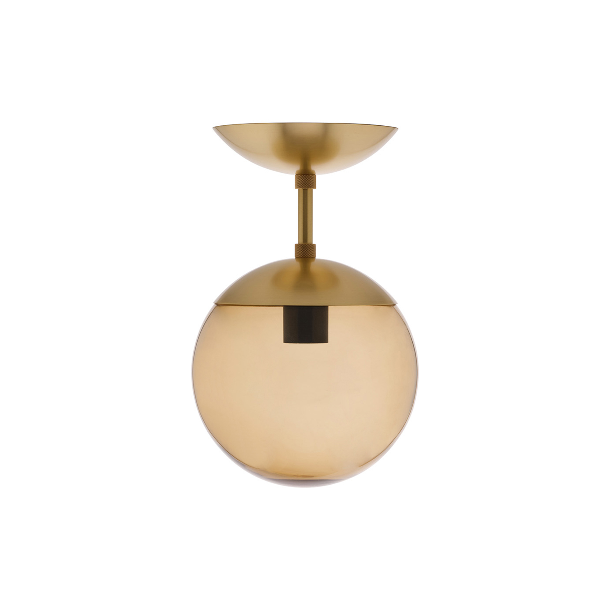 Rubn - Lord 1 Ceiling/Wall Lamp, brass/brown