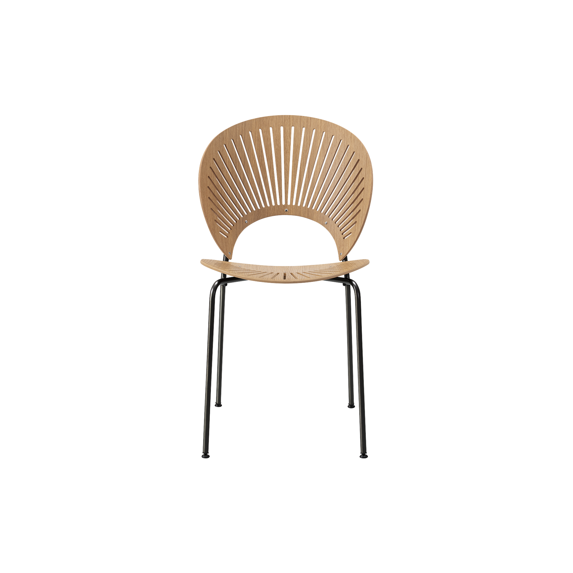 Fredericia Furniture - 3398 Trinidad stol, oiled oak/flint