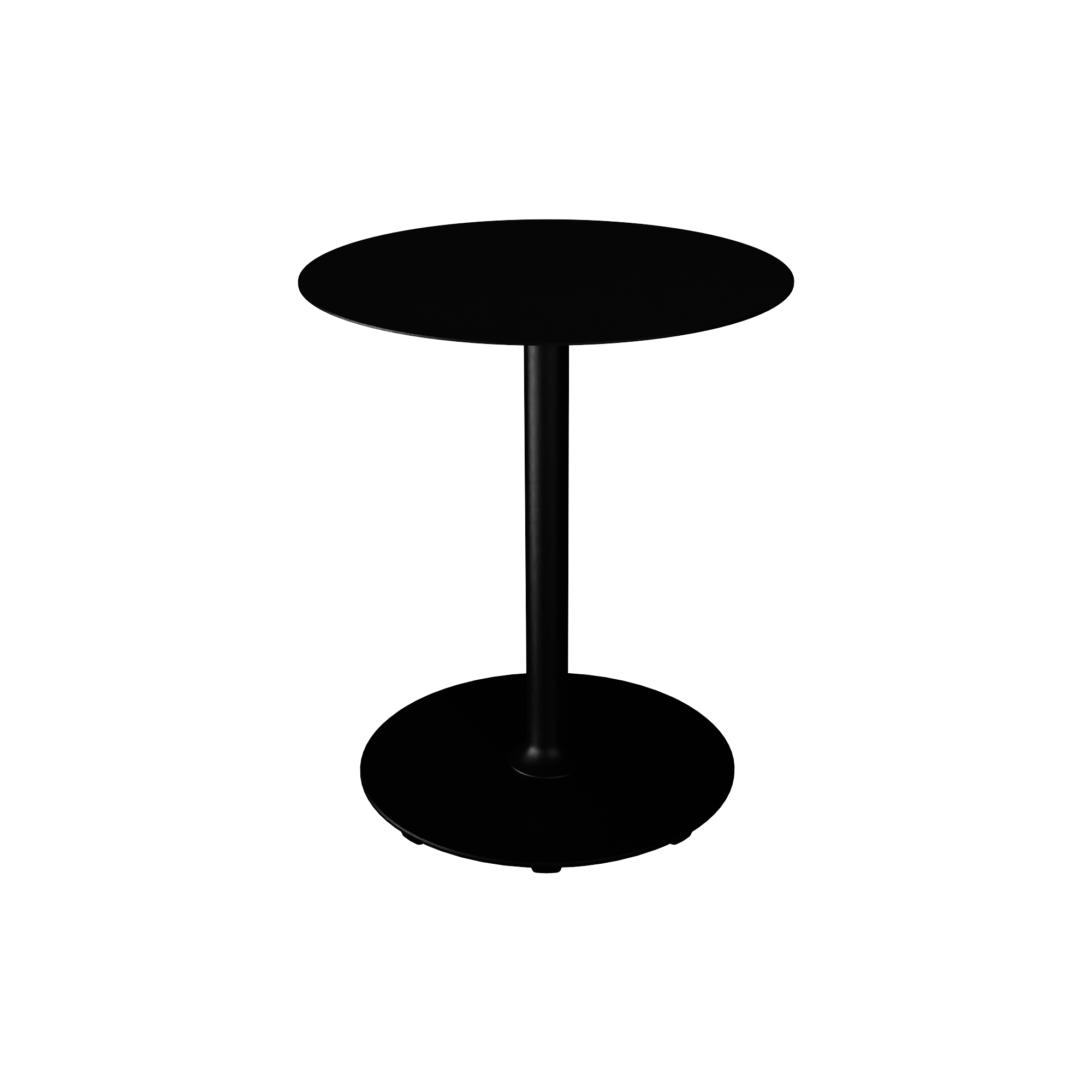 HOUE - PICO Café Table with Round Base Ø 64, black