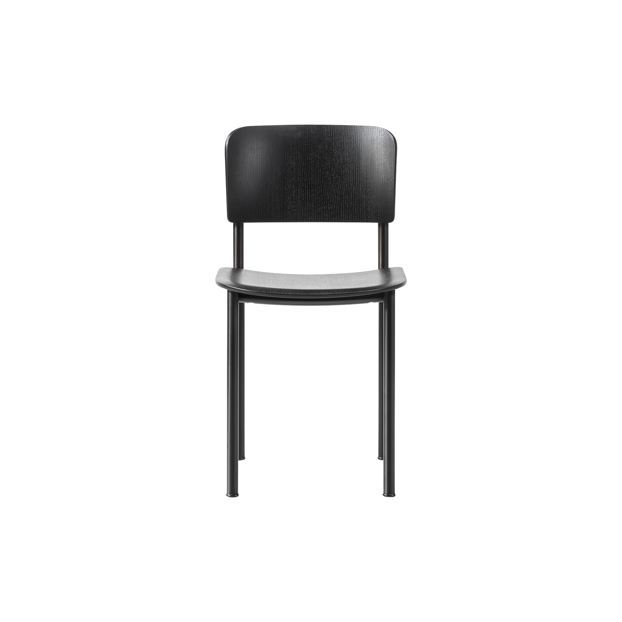 Fredericia Furniture - Plan Chair, black lacquered ash/black