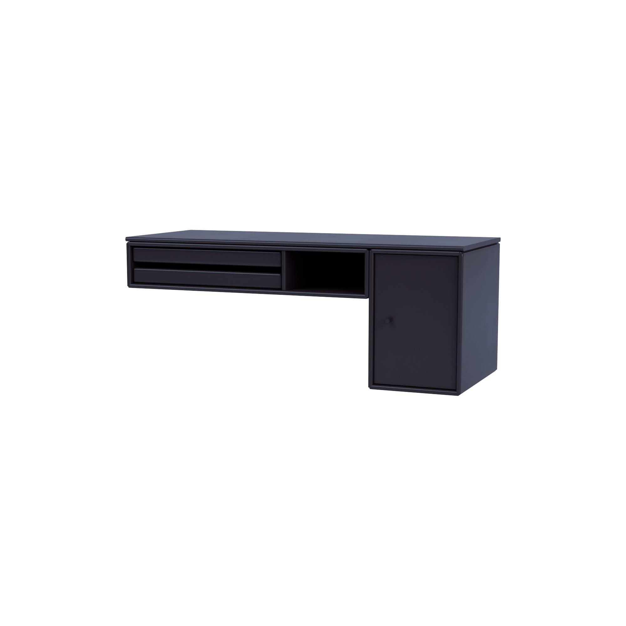 Montana Furniture - BUREAU skrivebord, 147 shadow
