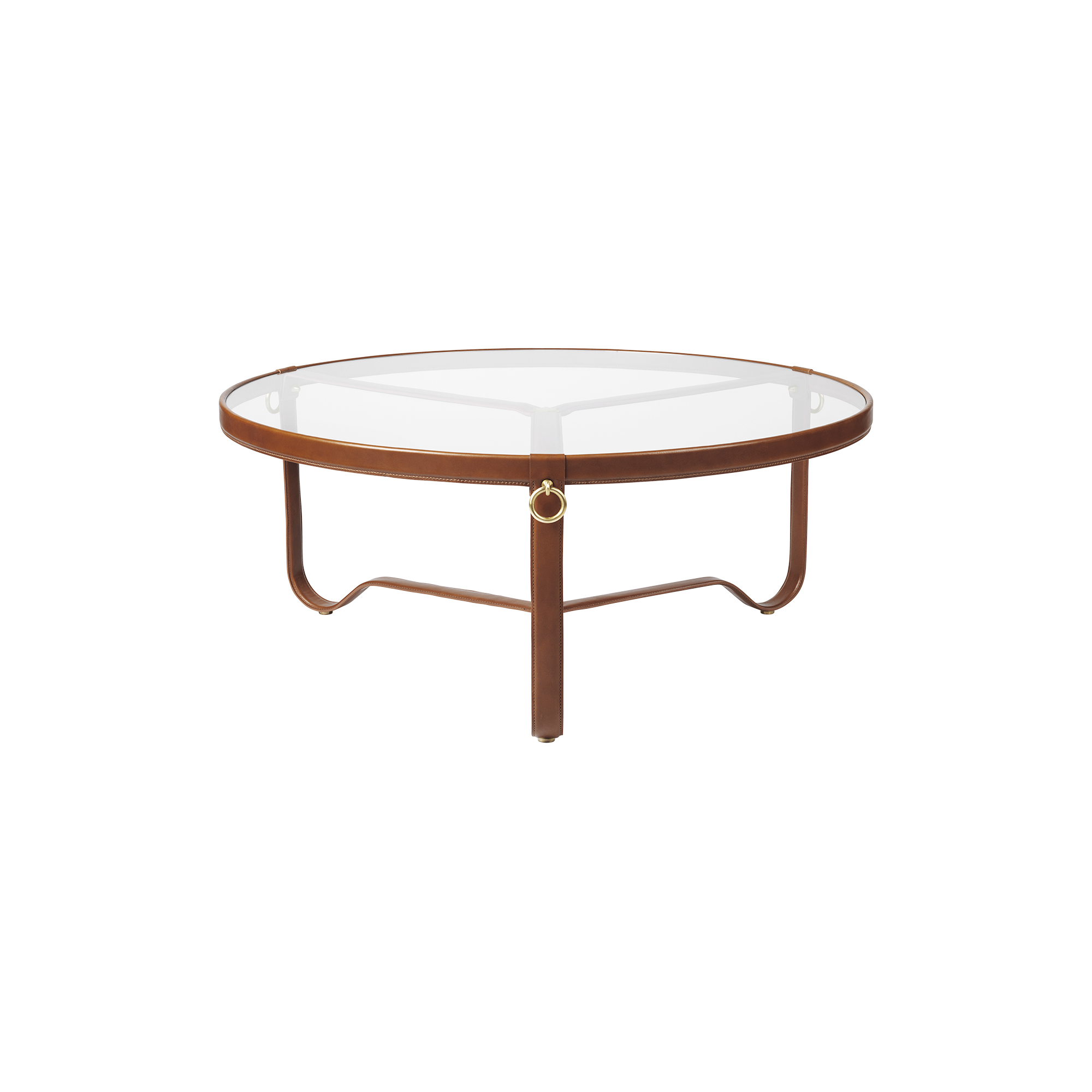 GUBI - Adnet Coffee Circular Table, tan - Ø100 cm