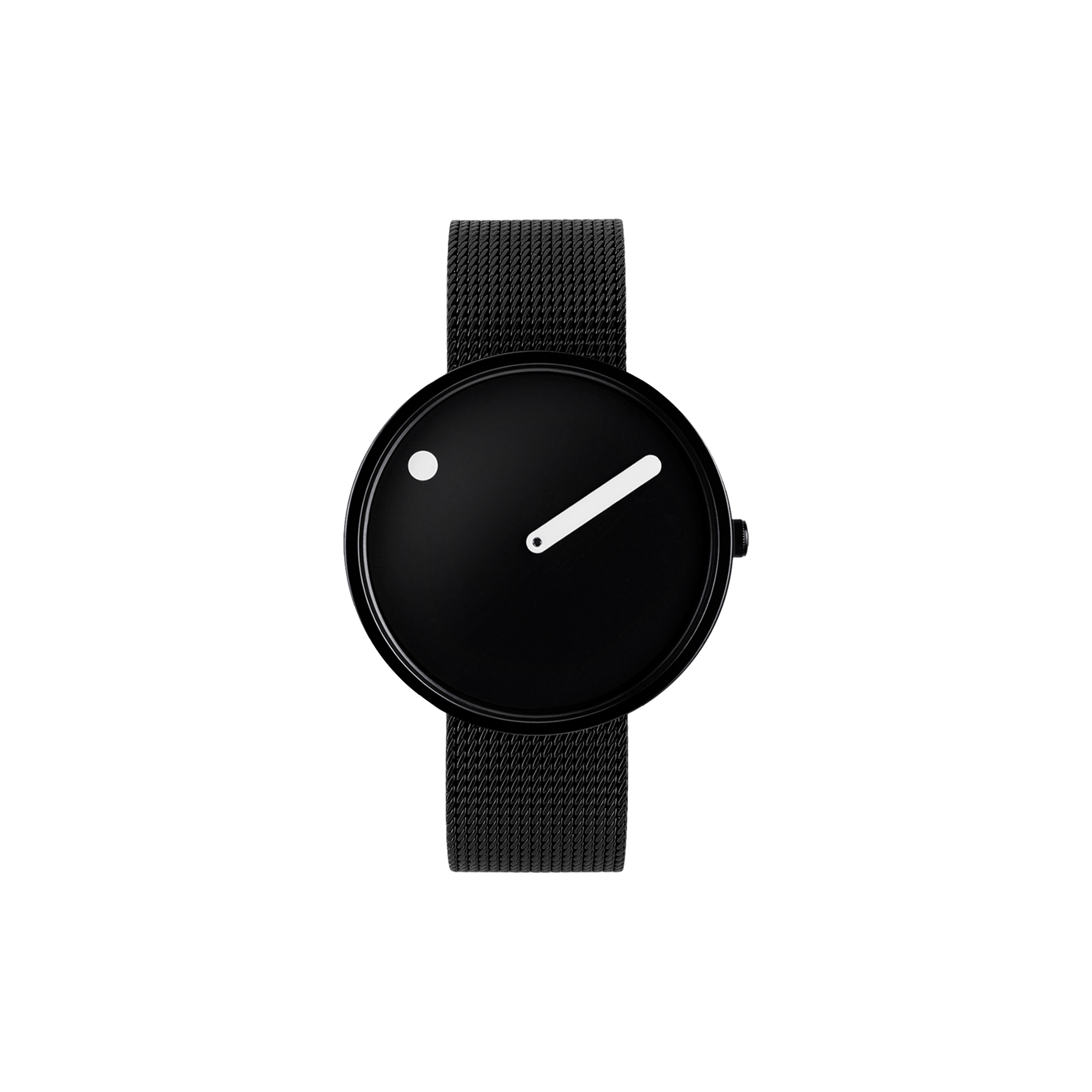 Picto - PICTO armbåndsur, black/black/matt black - 40mm