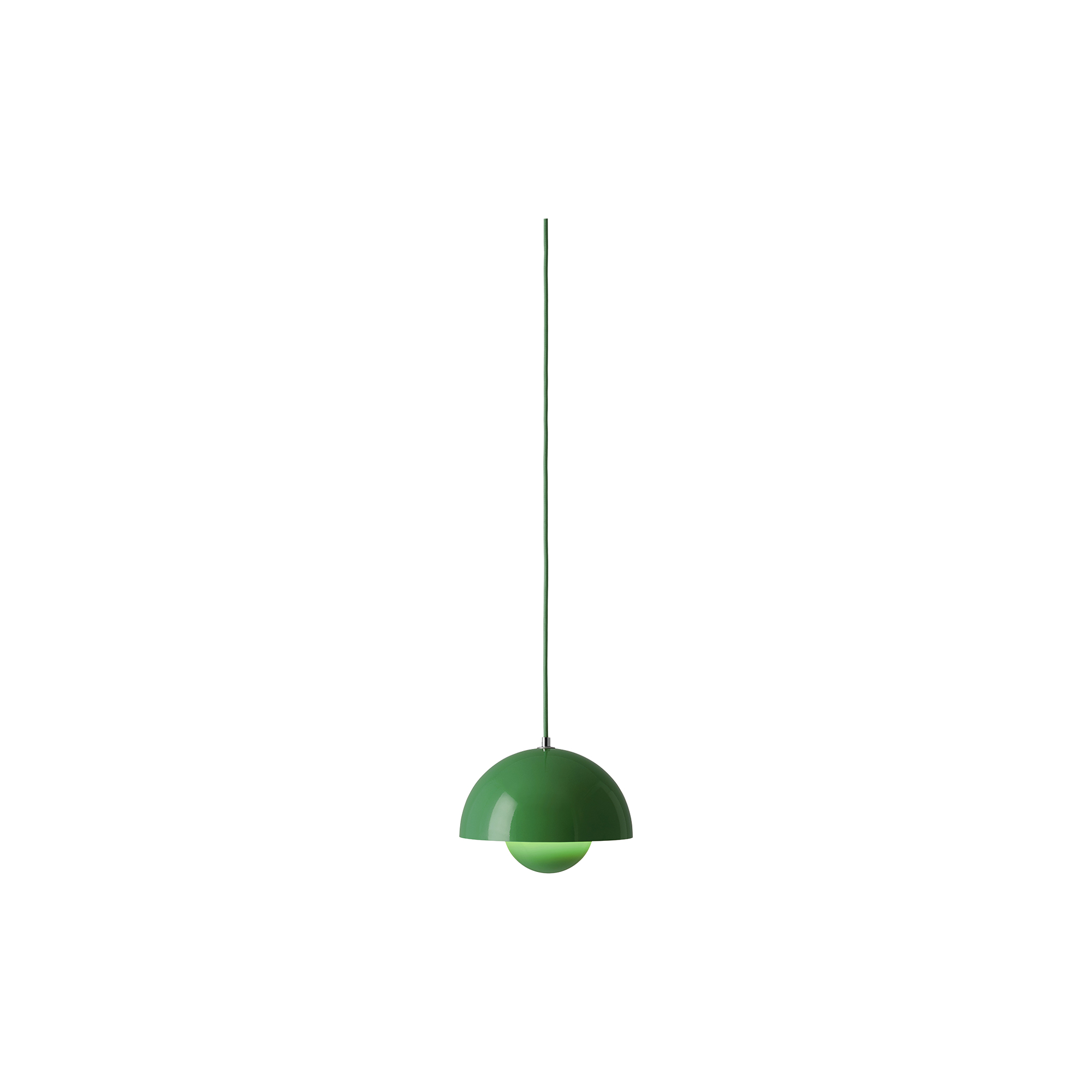 &Tradition - Flowerpot VP1 Pendant, signal green - H: 16 x Ø 23 cm.