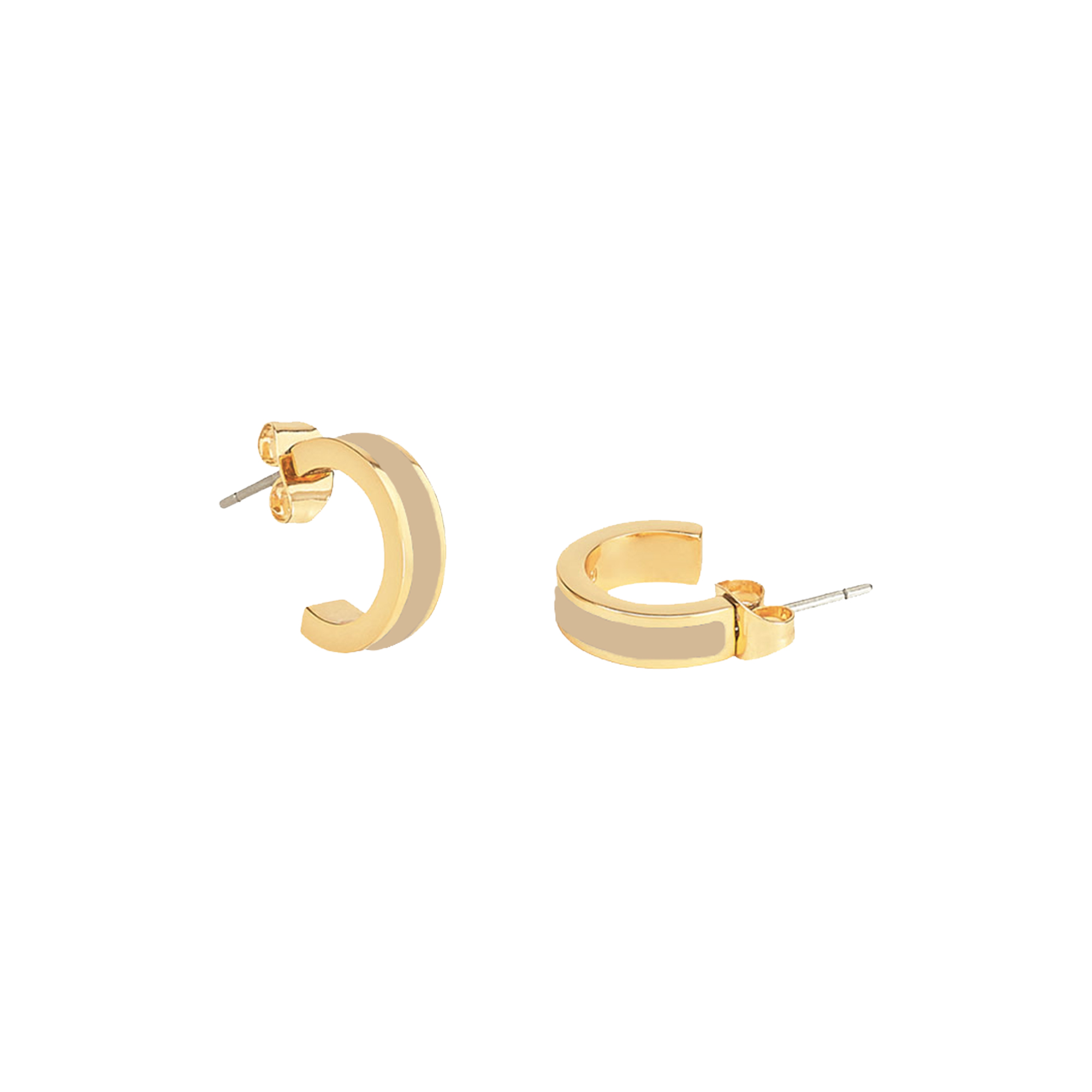 bangle up - BANGLE Earrings Mini, mastic beige