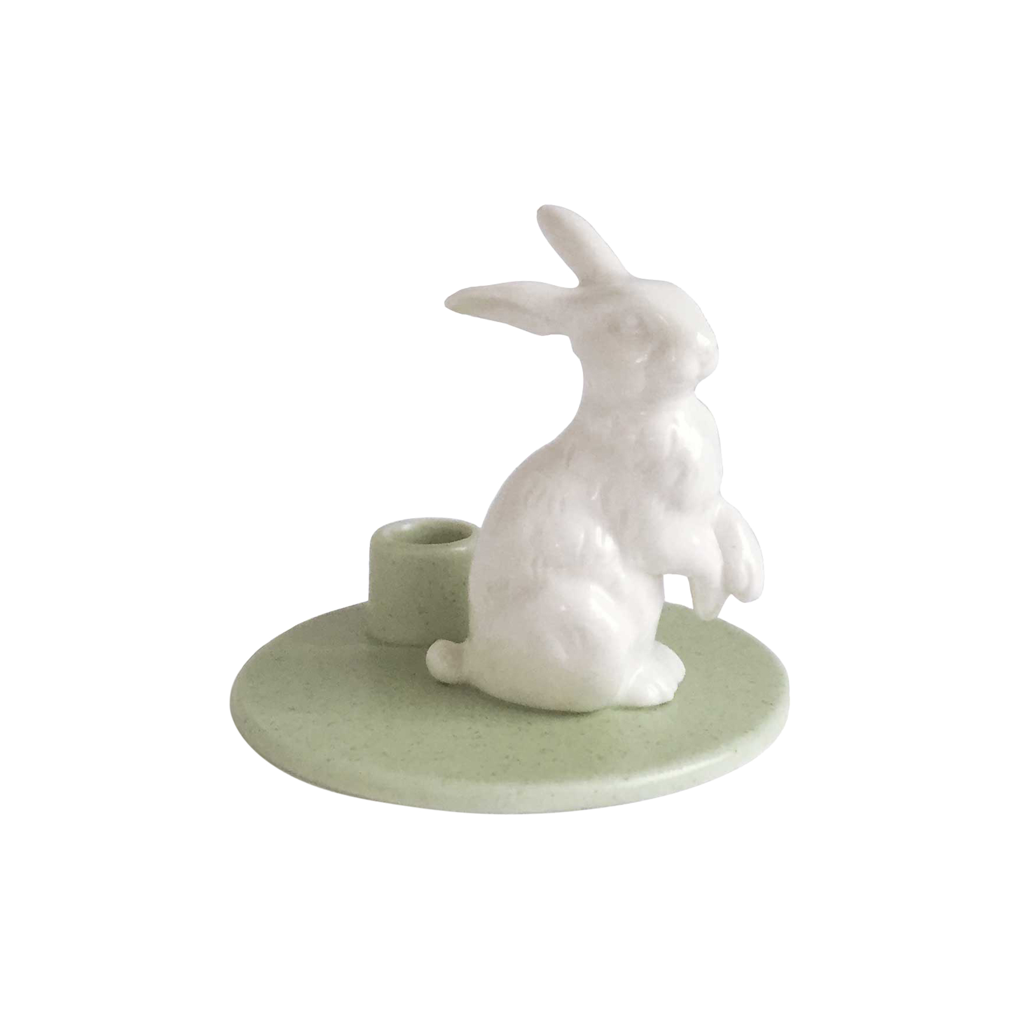 Dottir Nordic Design - Sweet Stories Hare lysestage, sage