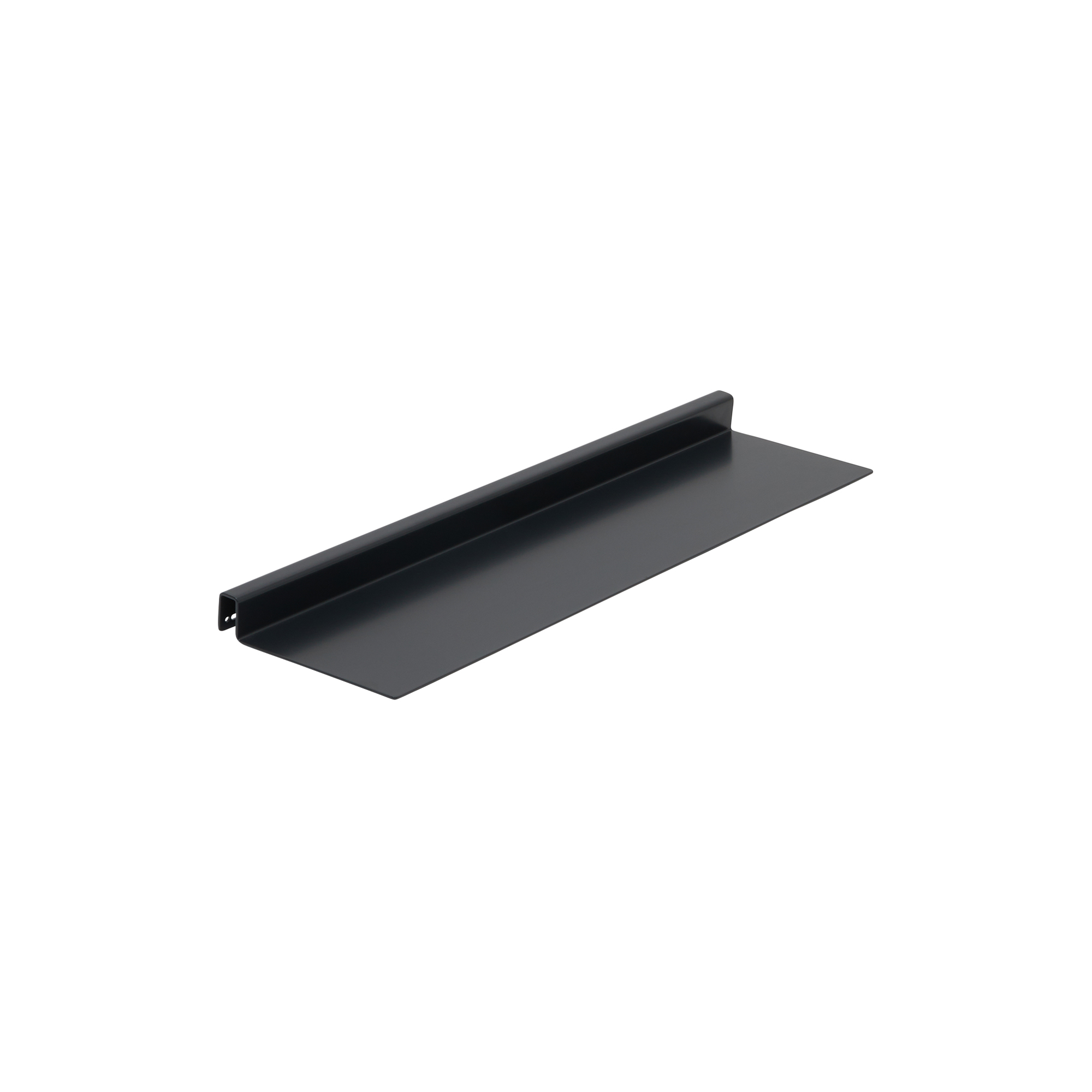 Pedestal - Hopper Shelf, charcoal, Wood